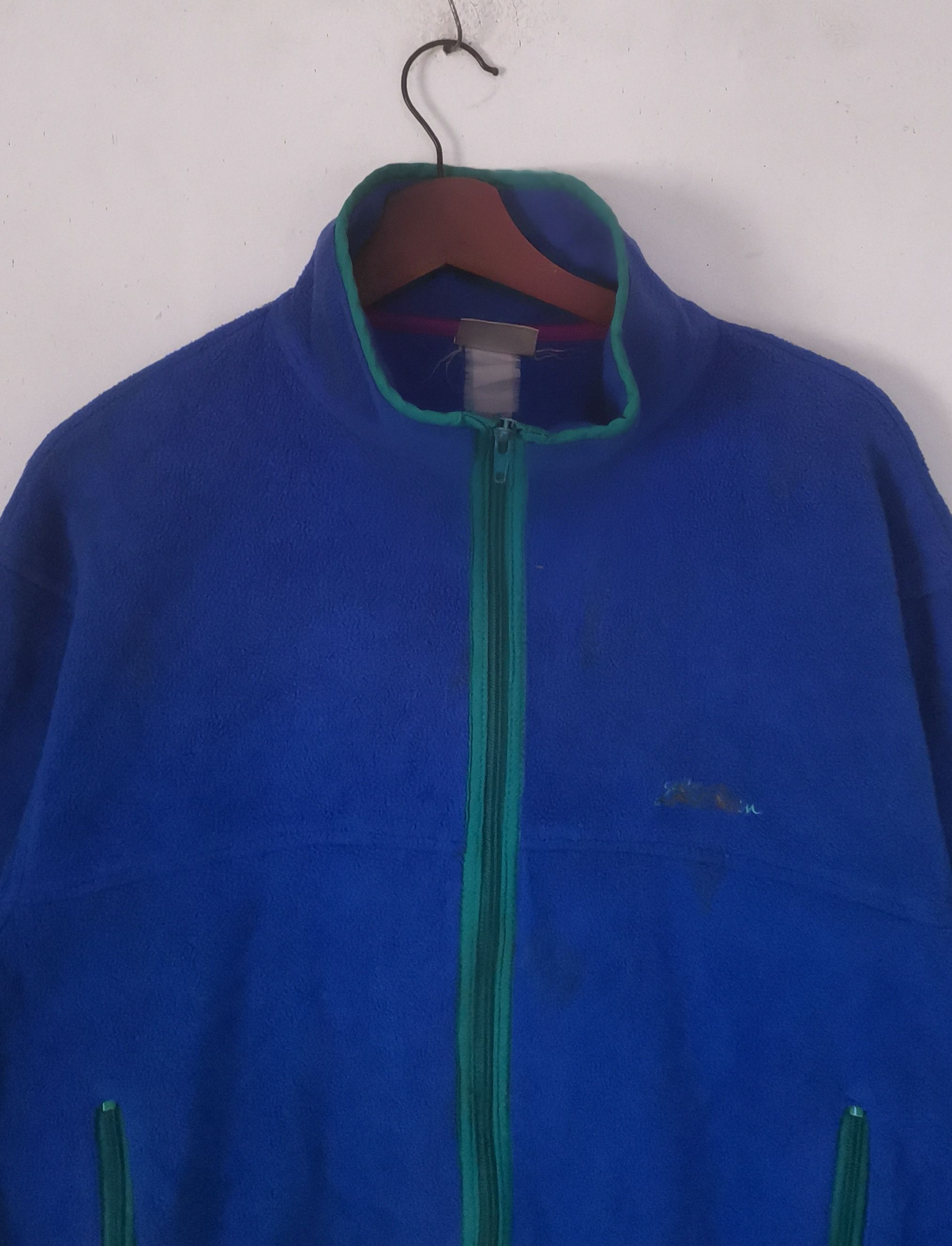L.L. Bean × Vintage Rare L. L Bean fleece jacket /sweater blue colour Size US M / EU 48-50 / 2 - 2 Thumbnail