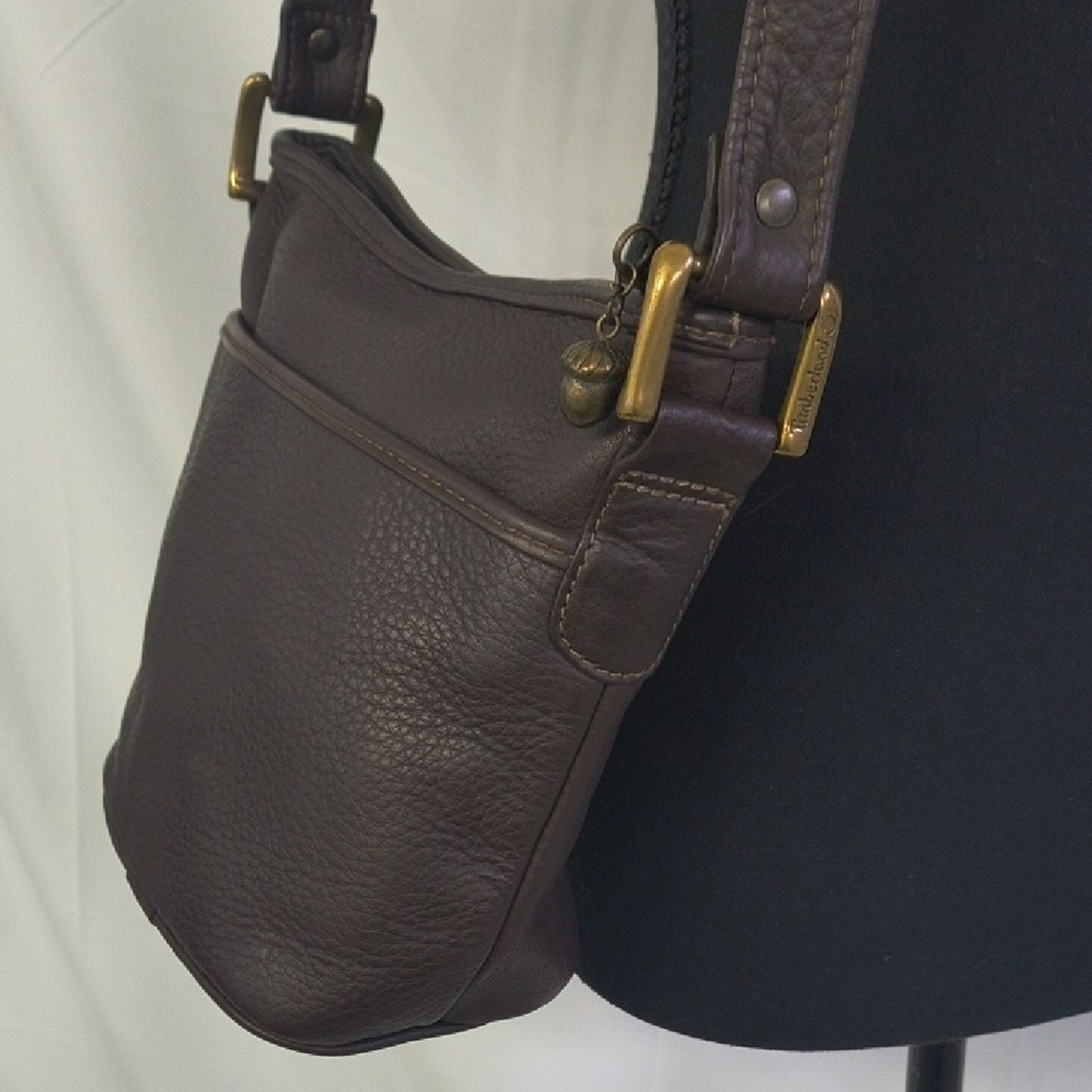 Timberland Vintage Timberland Leather Crossbody Bag Made In The USA Size ONE SIZE - 1 Thumbnail