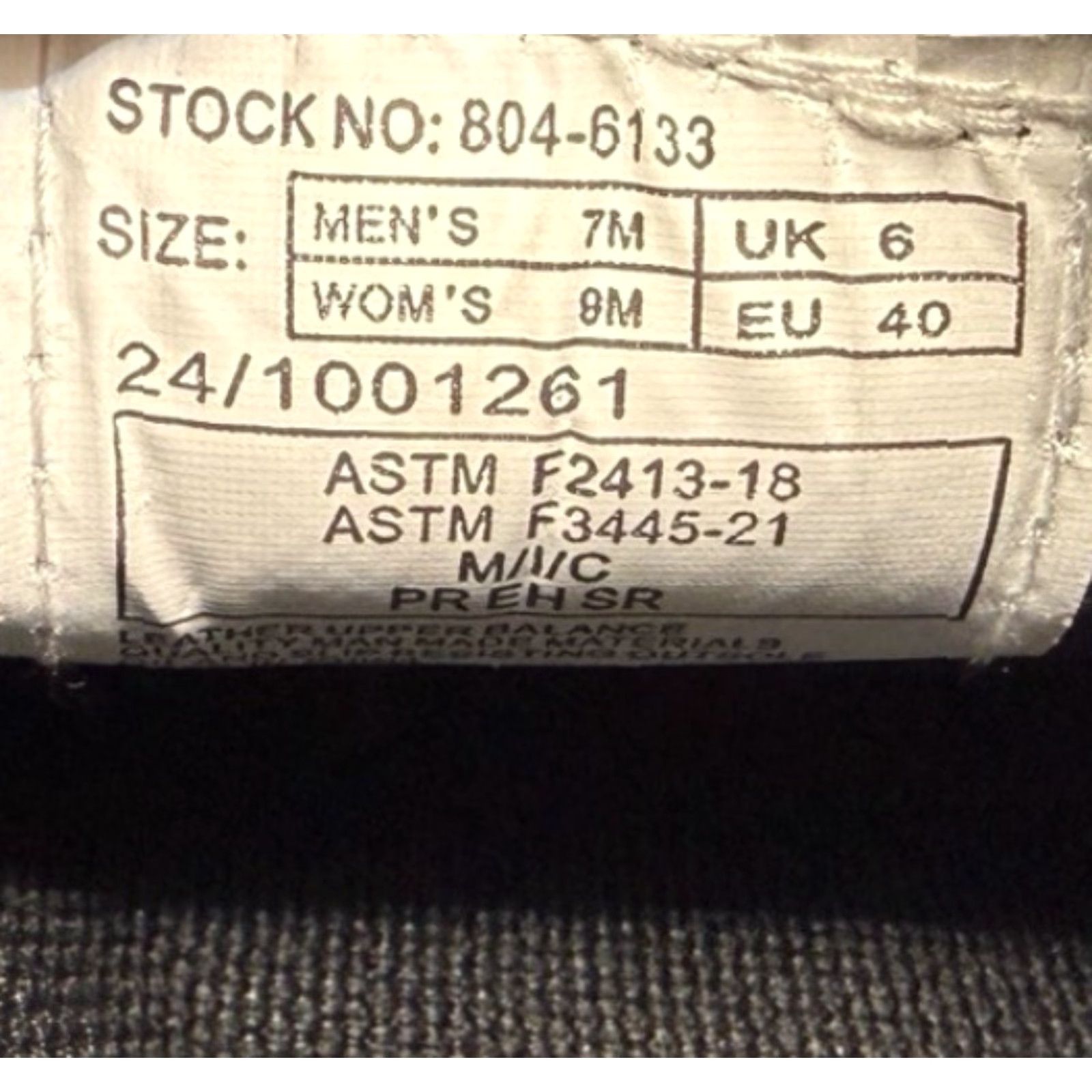 Thorogood NWOB THOROGOOD THORO-FLEX BLACK SLIP-ON SAFETY TOE BOOTS 804-6133 SZ 7 M/9 W Size US 6 / EU 39 - 6 Thumbnail