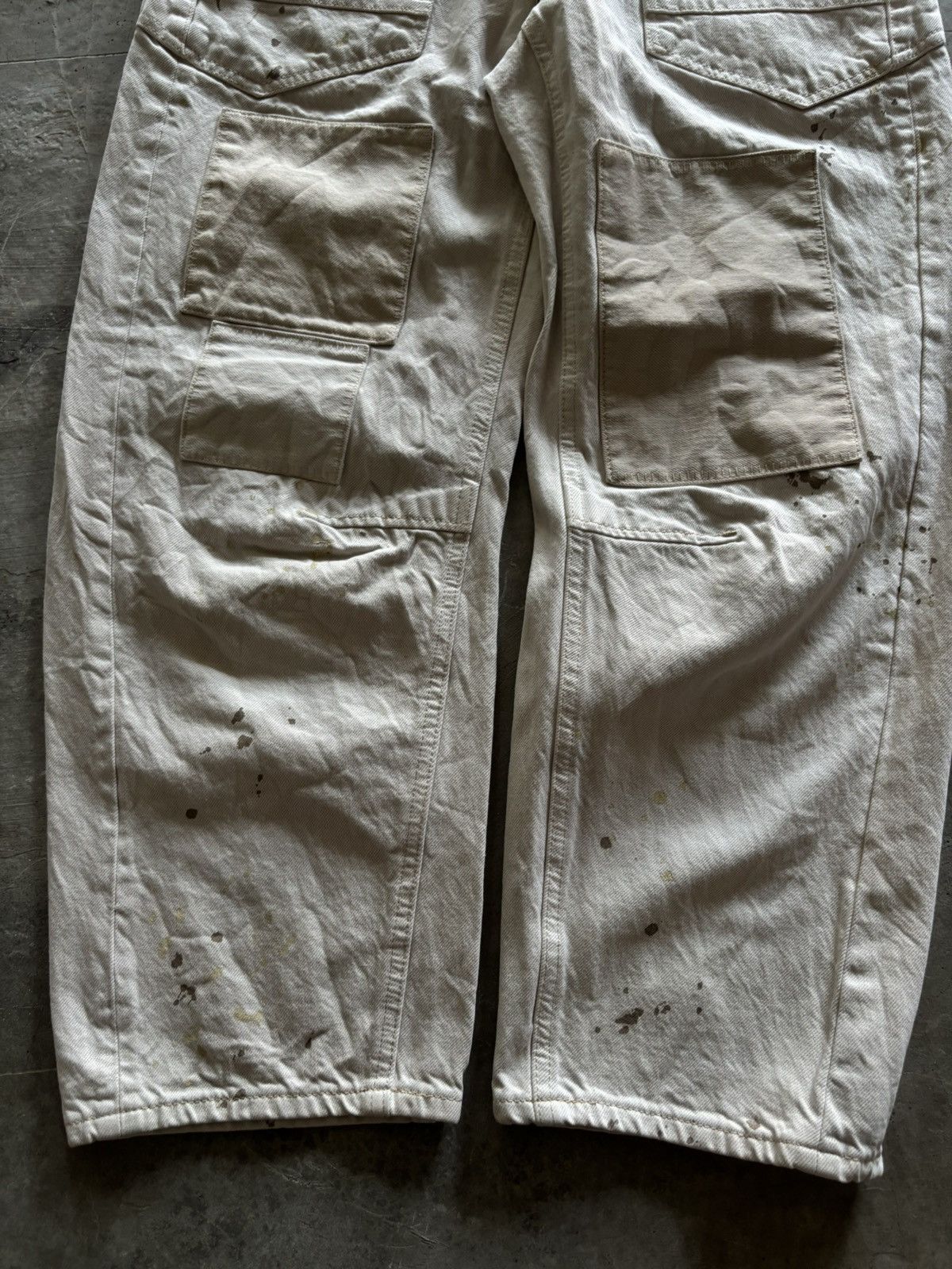 Vintage WE THE FREE wide baloon pant kapital inspired dirty splatter Size US 30 / EU 46 - 13 Thumbnail
