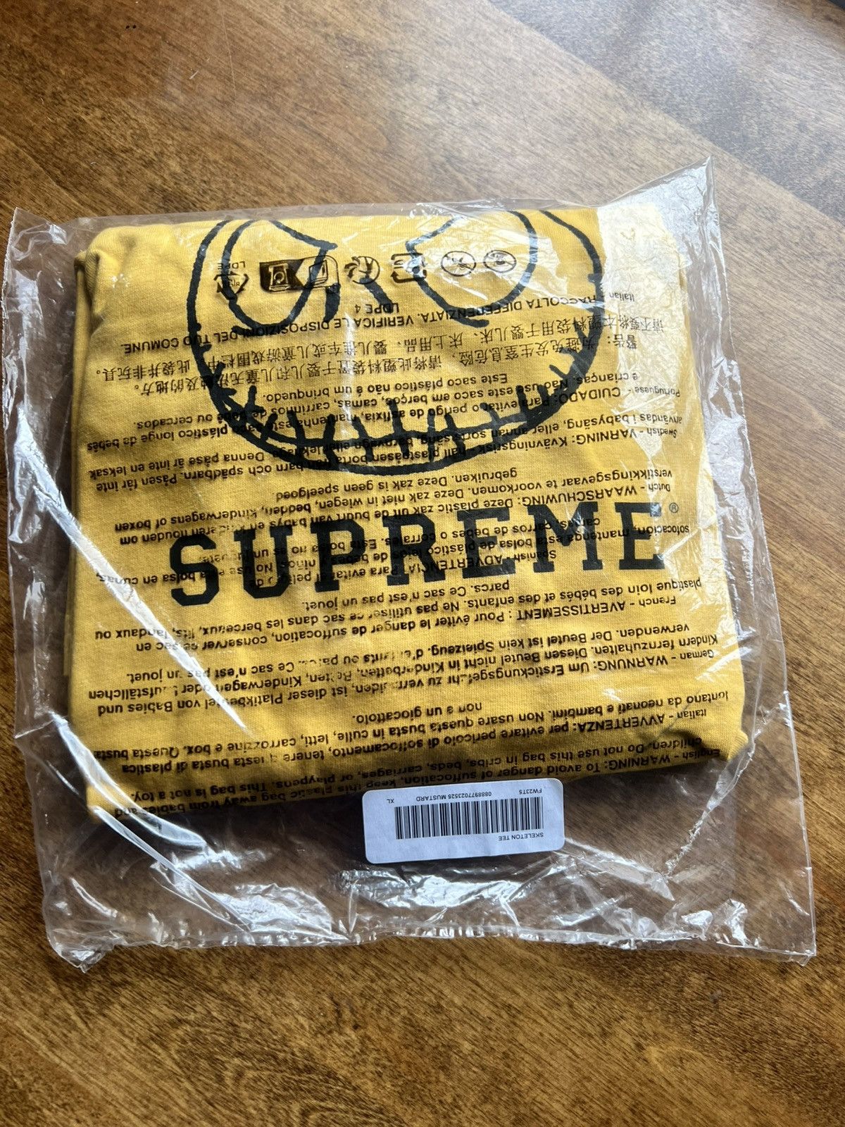 Disney × Supreme Supreme Jack Skellington Skeleton Tee Shirt Size US XL / EU 56 / 4 - 2 Thumbnail