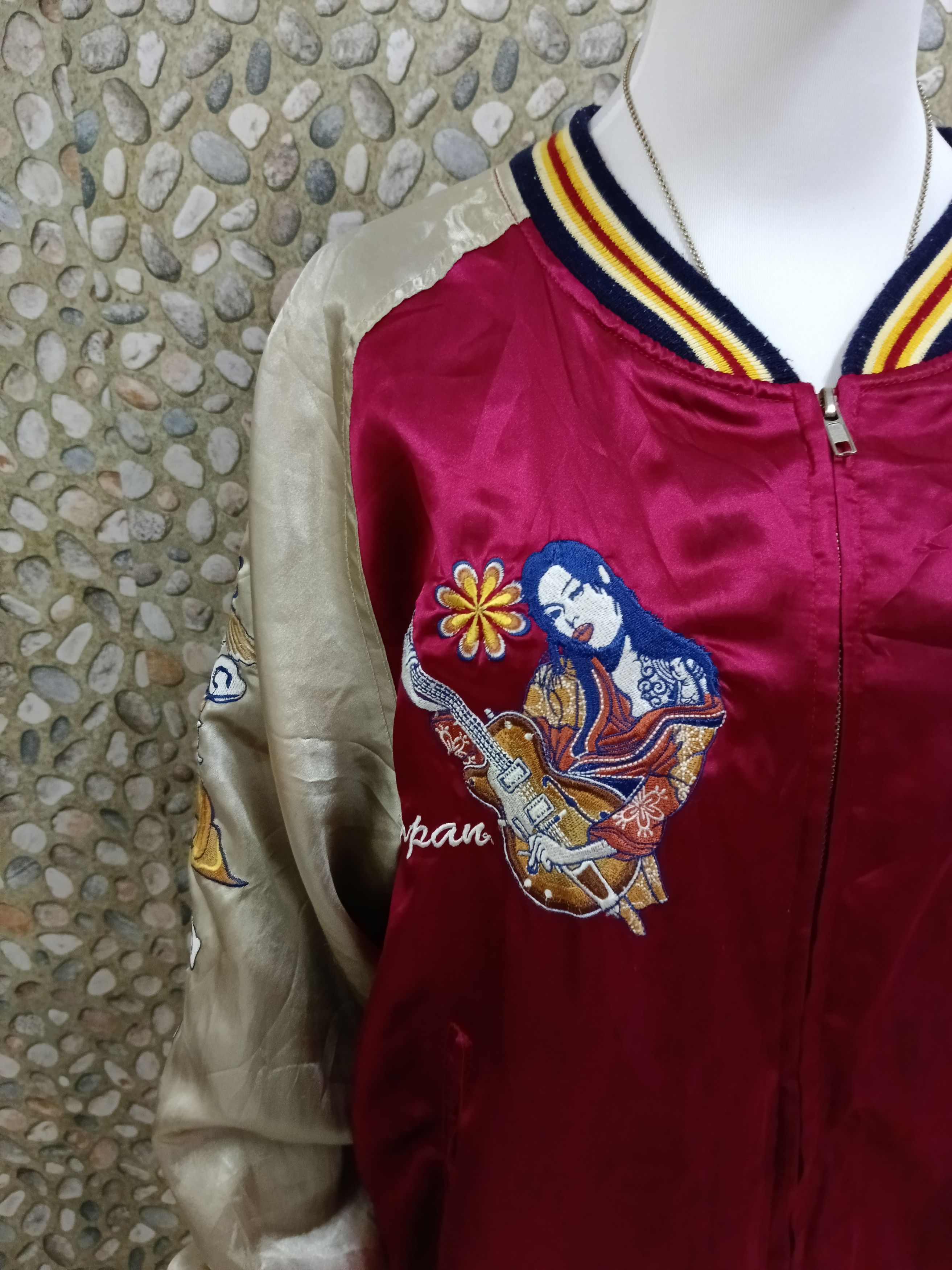 Japanese Brand NOUVEAU BRILLIANT HOMME SOUND OF HEAVEN SUKAJAN JACKET Size US M / EU 48-50 / 2 - 3 Thumbnail