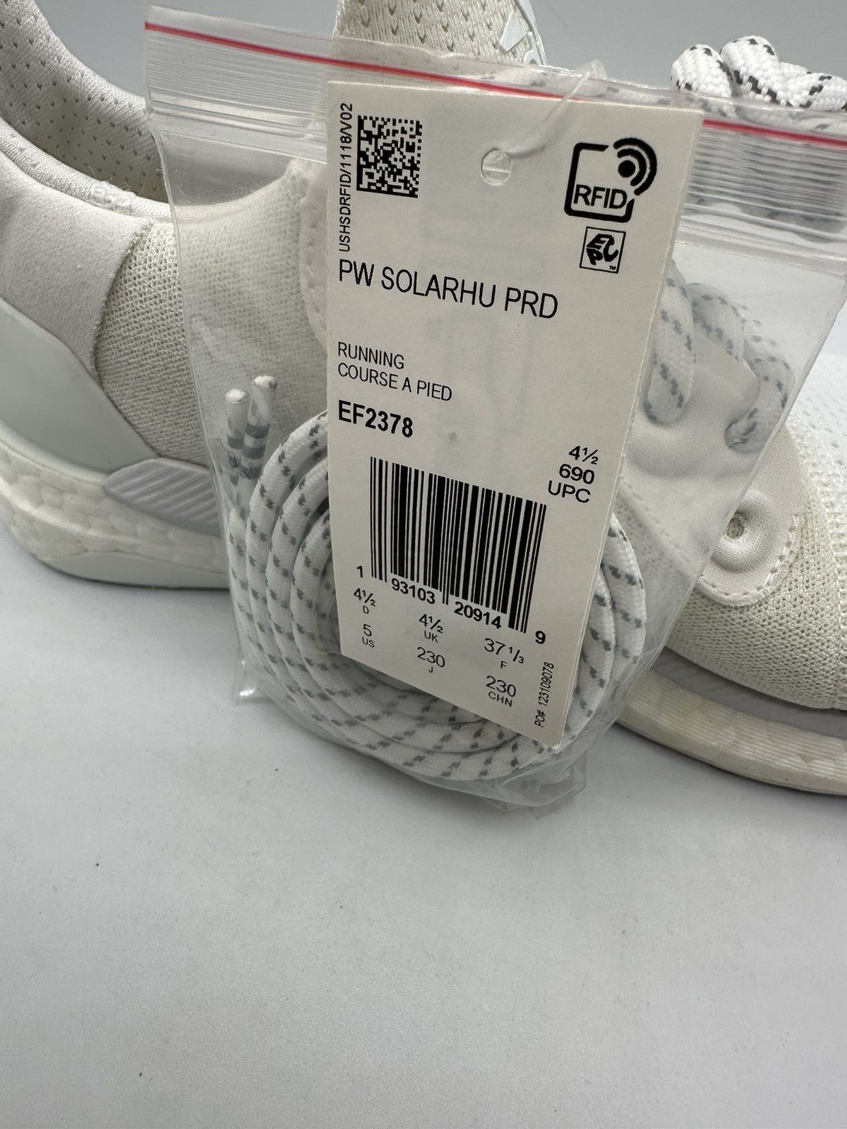 Adidas Adidas Solar HU Glide PRD X Pharrell “Cloud White” size 5 Size US 5 / EU 37 - 7 Thumbnail