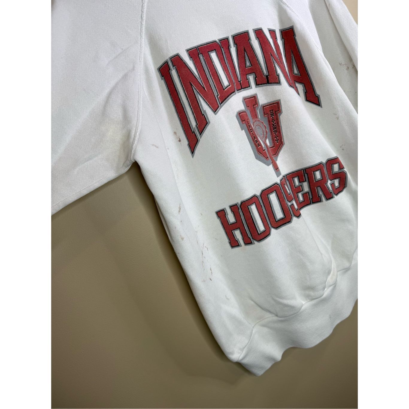 Vintage Size M vintage 1980s Indiana Hoosiers Sweatshirt Crewneck ra Size US M / EU 48-50 / 2 - 2 Thumbnail