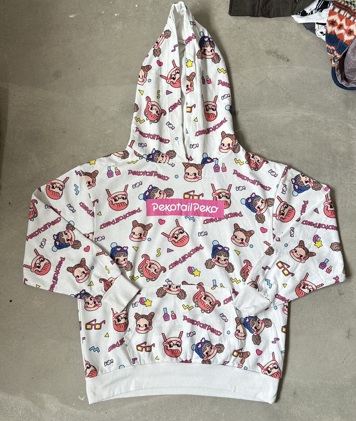 Vintage VINTAGE PEKOTAILPEKO FULL PRINT HOODIE Size US M / EU 48-50 / 2 - 1 Thumbnail
