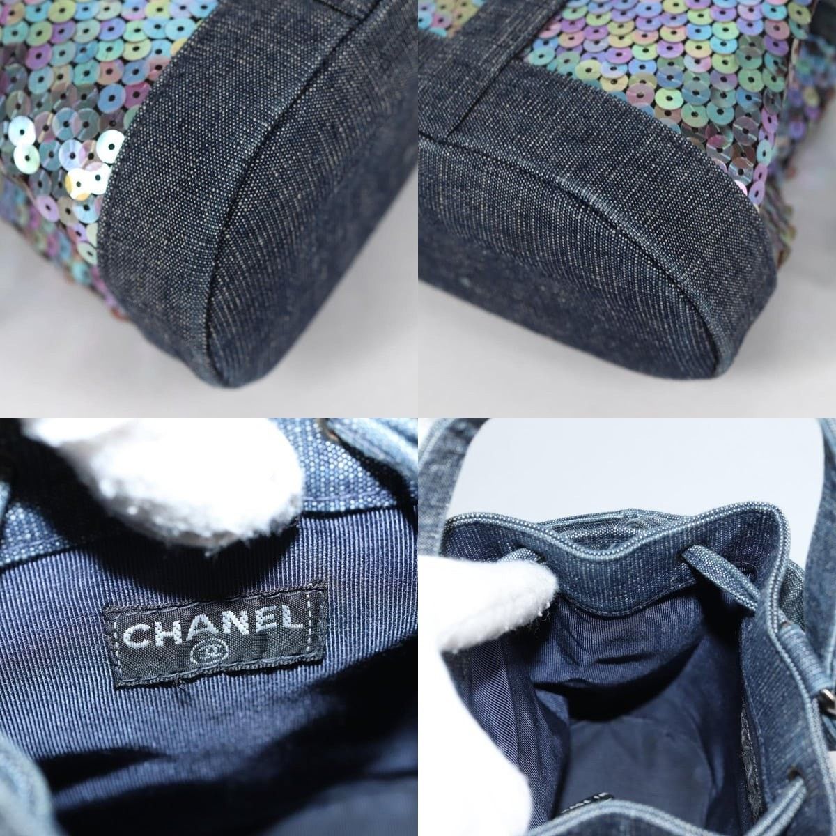 Chanel Chanel Sequin Handbag Size ONE SIZE - 6 Thumbnail
