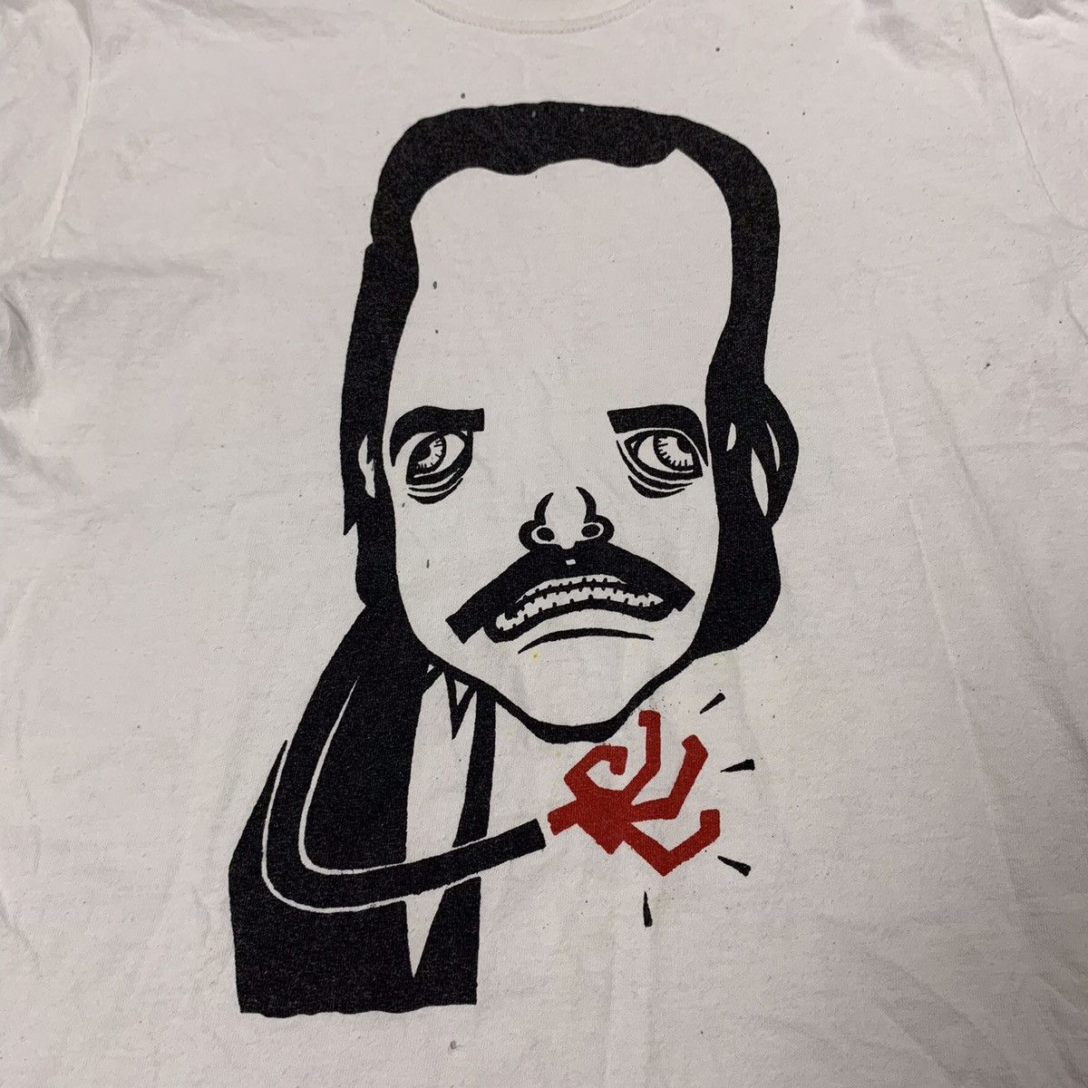 Vintage VINTAGE Y2K ADULT HUMOR CREEPY FACE ABSTRACT ANGRY Size US M / EU 48-50 / 2 - 4 Thumbnail