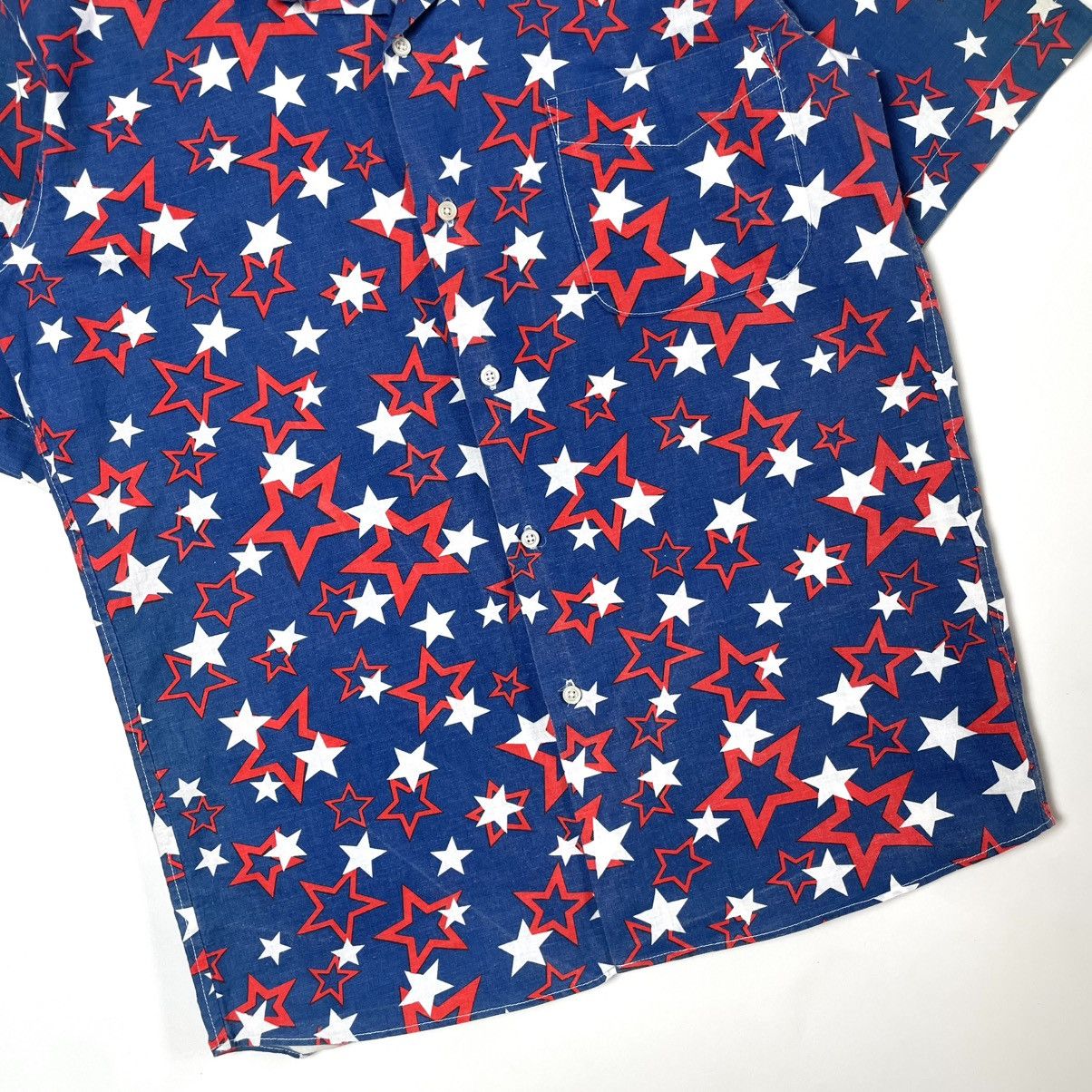 Beams Japan Beams Stars Pattern Shirt Size US M / EU 48-50 / 2 - 5 Thumbnail