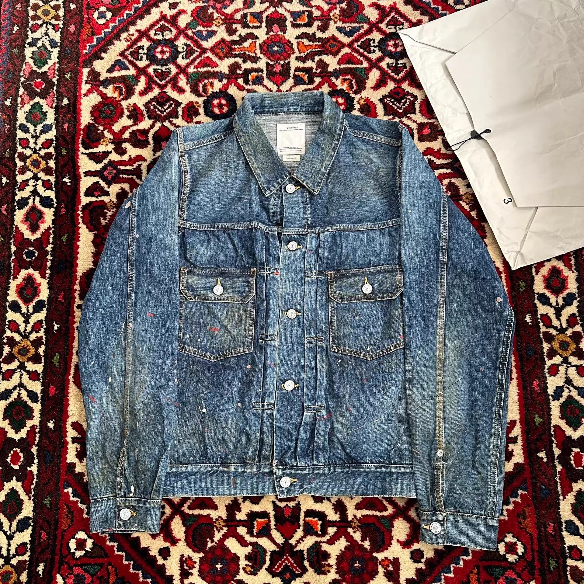 Visvim visvim 20ss 101 dry999 denim jacket 3 Size US L / EU 52-54 / 3 - 1 Thumbnail