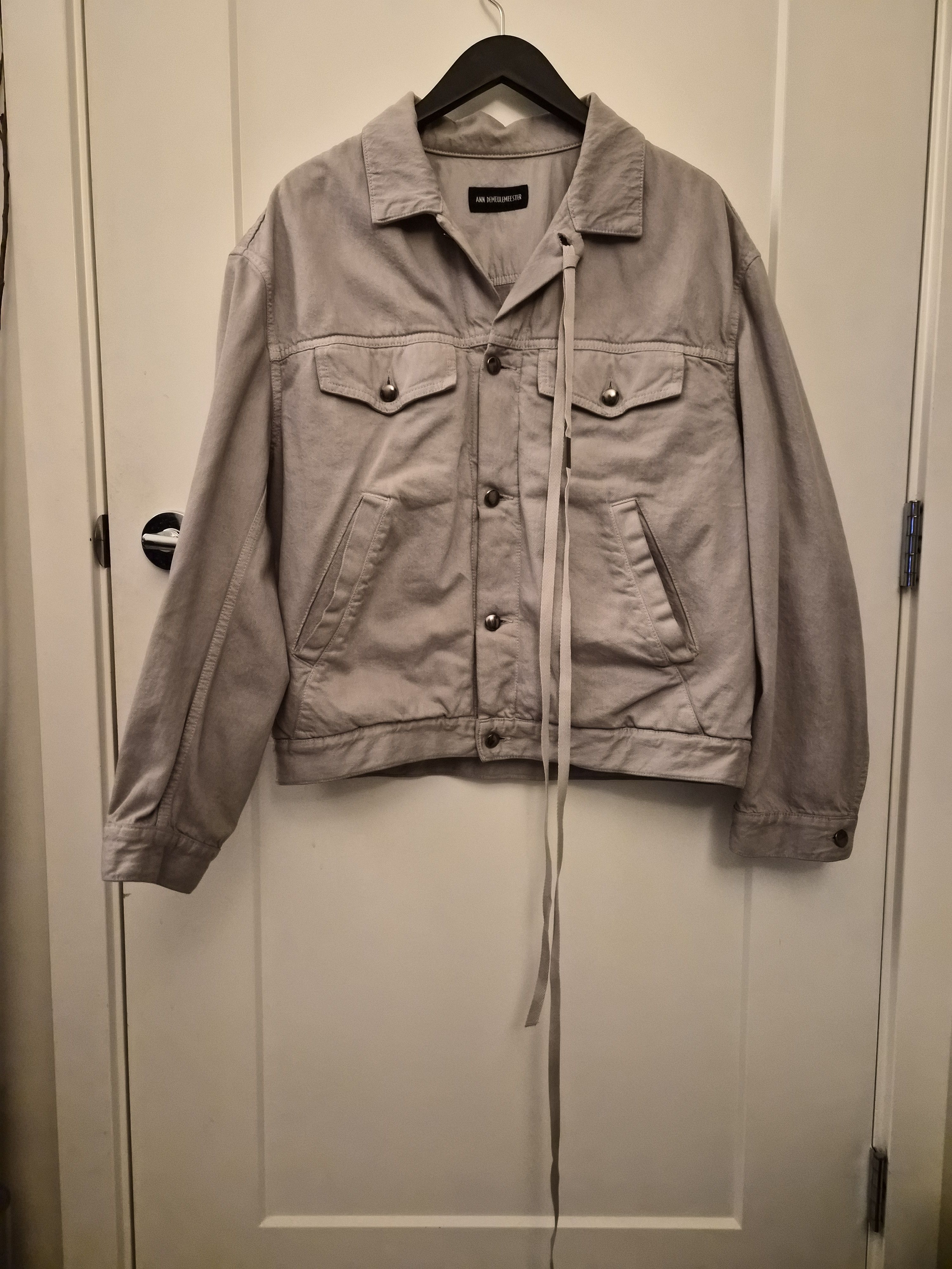 Ann Demeulemeester Iconic Patrick Tassel Denim Jacket | Grailed