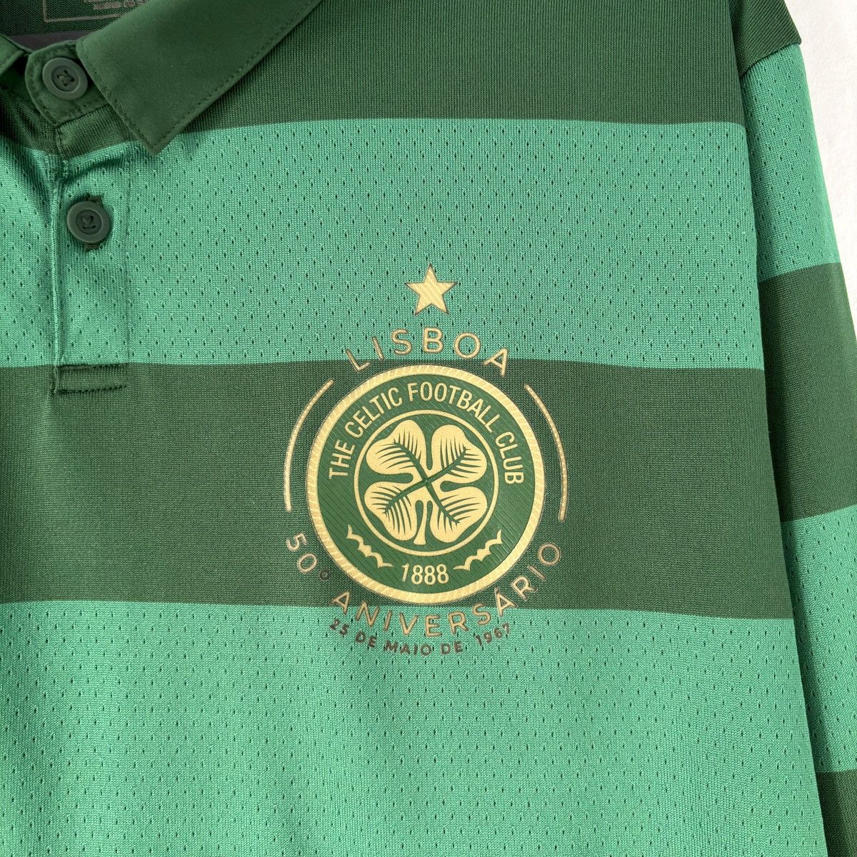 New Balance 2017 2018 Celtic Scotland Long Away Kit Soccer Jersey Shirt Size US L / EU 52-54 / 3 - 3 Thumbnail