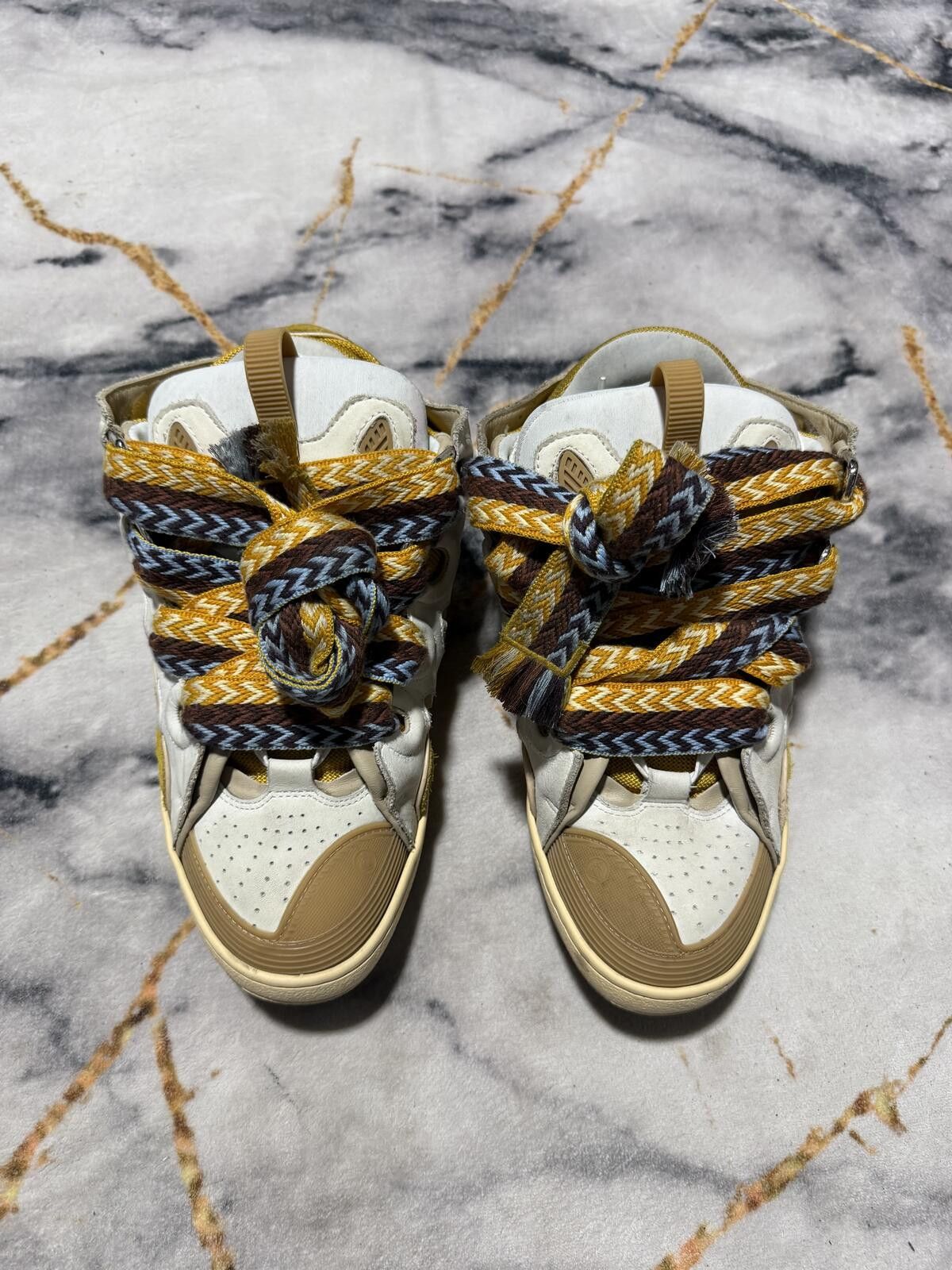Lanvin Lanvin Curb Yellow White - Sz 10US Size US 10 / EU 43 - 2 Thumbnail