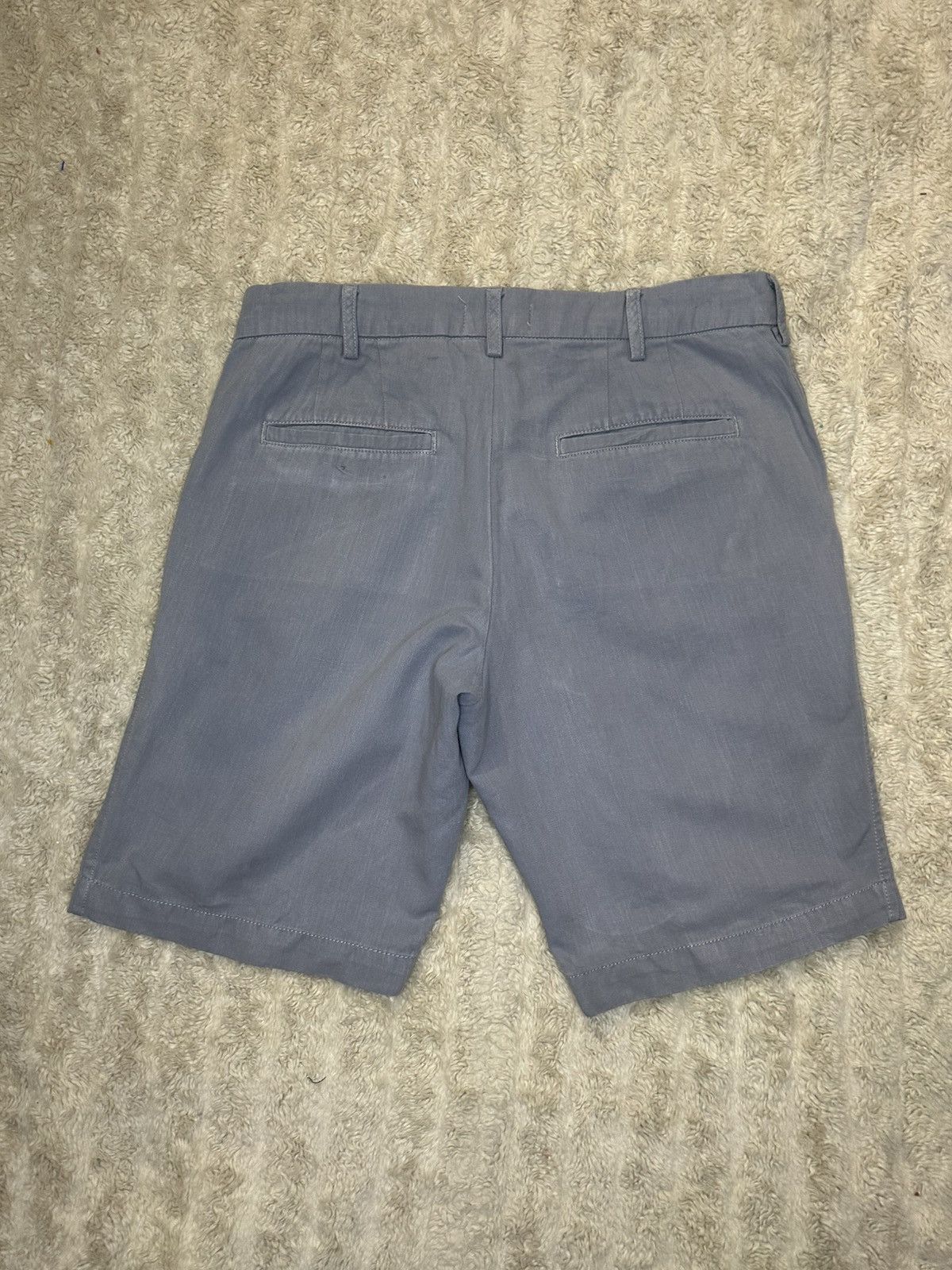 Vince Vince slate grey cotton-linen blend chino shorts Size 32 Size US 32 / EU 48 - 6 Thumbnail
