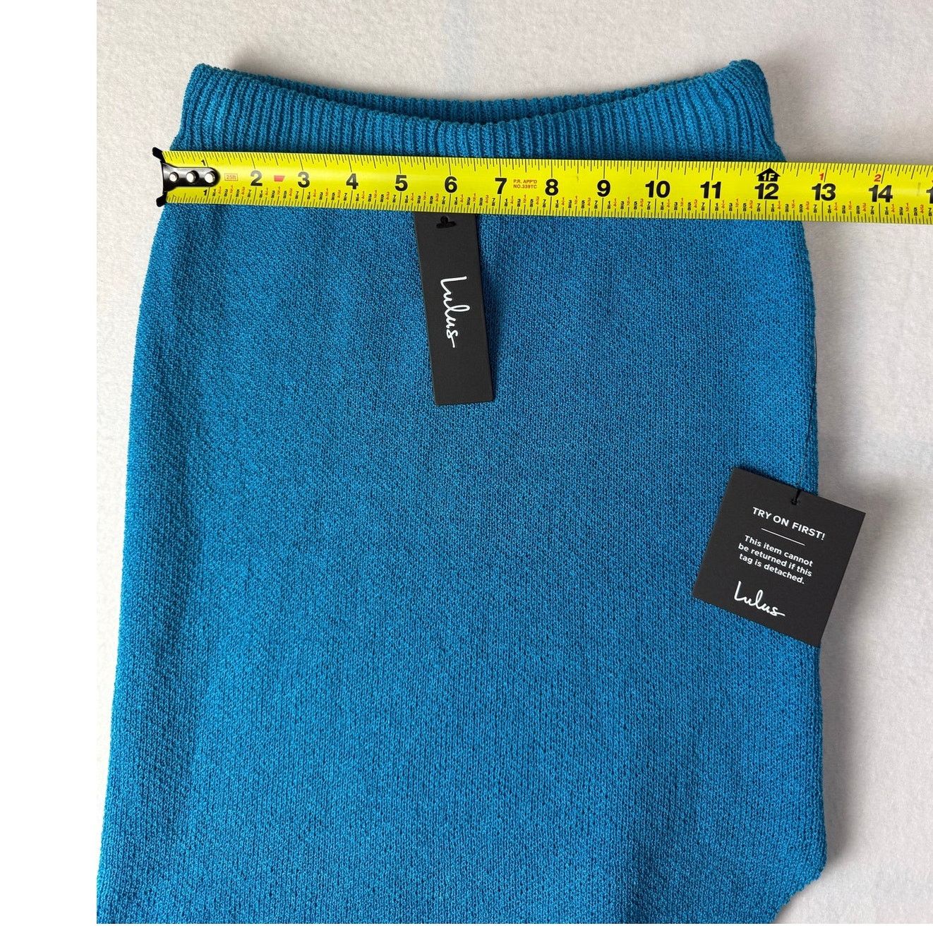 Lulus Lulus Double the Delight Blue Knit Two-Piece Mini Dress XS Size XS / US 0-2 / IT 36-38 - 7 Thumbnail