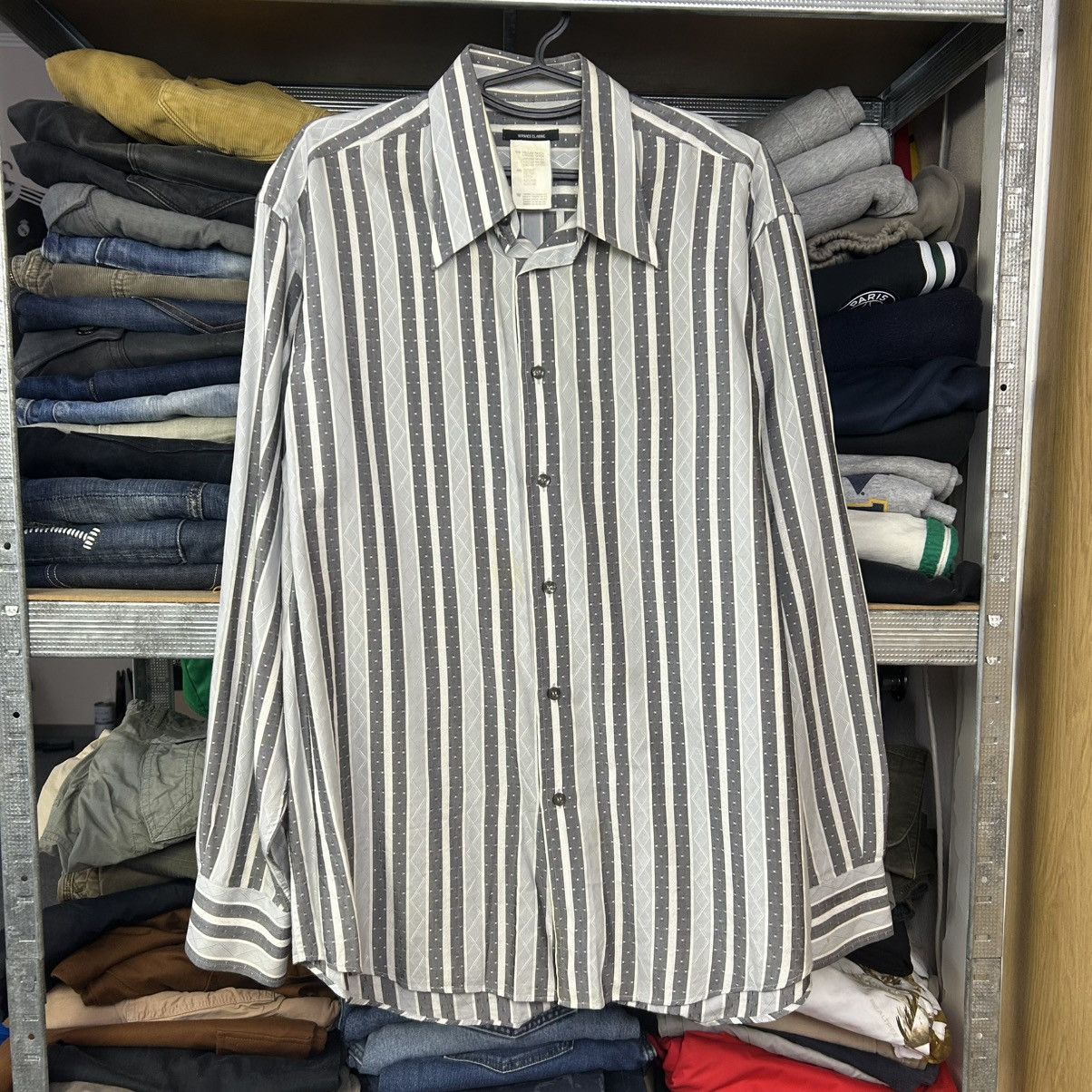 Versace Luxury Versace Collection Basic Designer 90’s Button Shirt Size US L / EU 52-54 / 3 - 1 Thumbnail