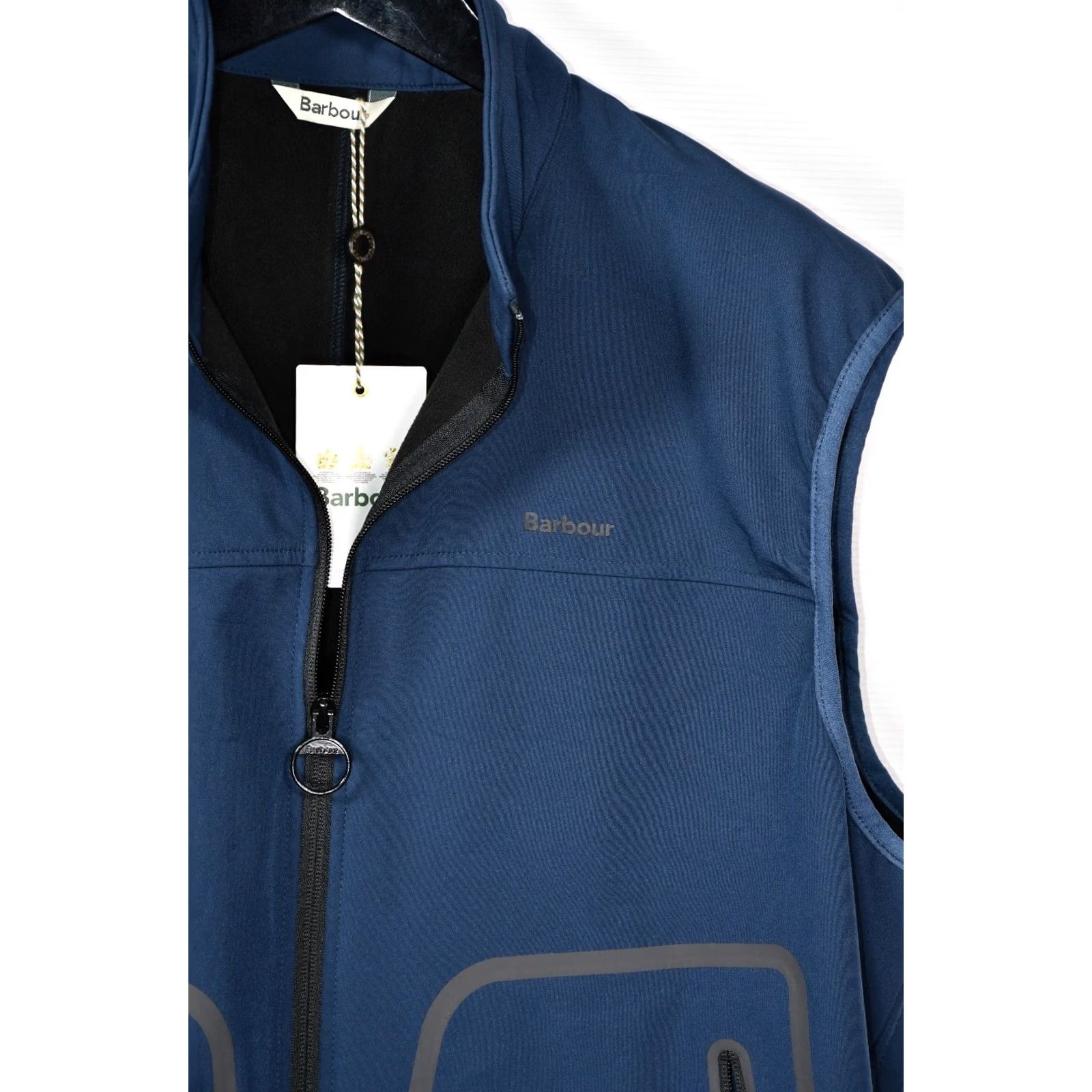 Barbour Barbour Livingstone Fleece Gilet Vest Jacket XL Men Blue Barbour Livingstone Fleece Gilet Vest XL Men Blue Size US XL / EU 56 / 4 - 2 Thumbnail