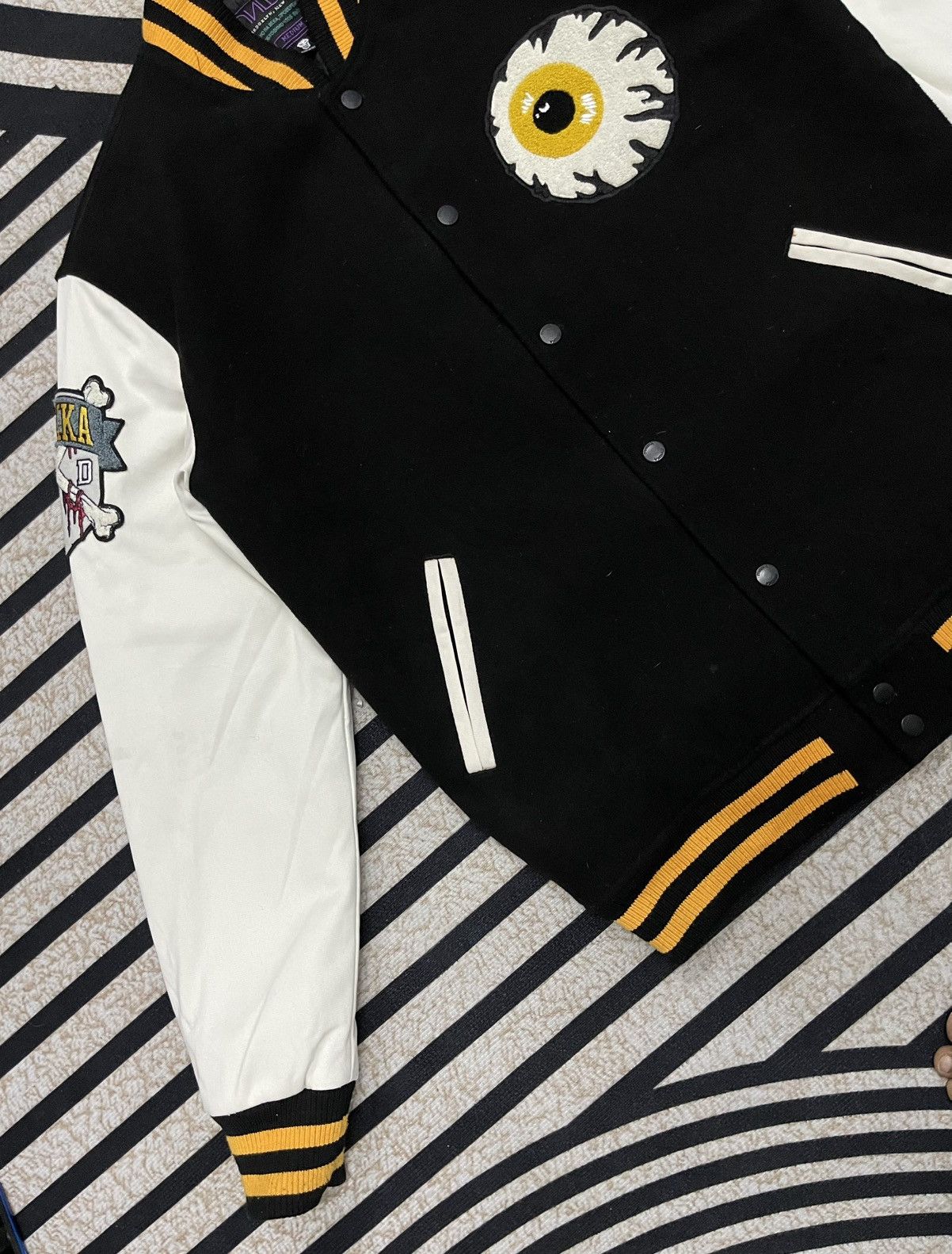 Mishka 2000s MISHKA 10th EDITION VARSITY RARE DESIGN Size US M / EU 48-50 / 2 - 5 Thumbnail
