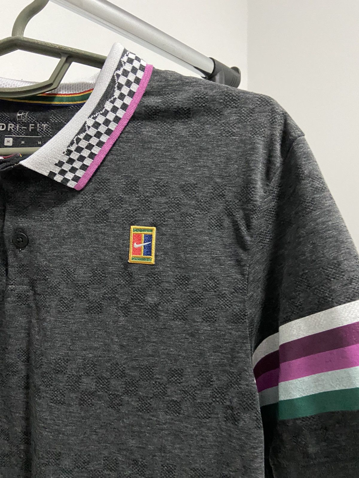 Nike × Vintage Nike Court Vintage Small logo T Shirt Polo Tennis Size US M / EU 48-50 / 2 - 3 Thumbnail