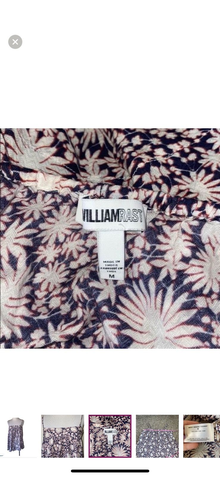 William Rast William rast medium Moore spaghetti strap tank top Size M / US 6-8 / IT 42-44 - 5 Thumbnail