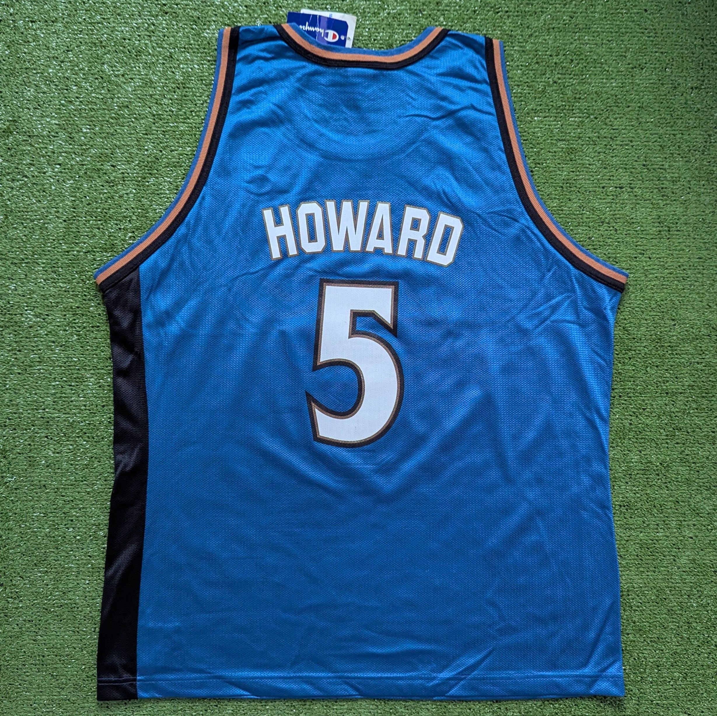 Champion NBA WASHINGTON WIZARDS BASKETBALL SHIRT JERSEY HOWARD #5 Size US XL / EU 56 / 4 - 1 Thumbnail