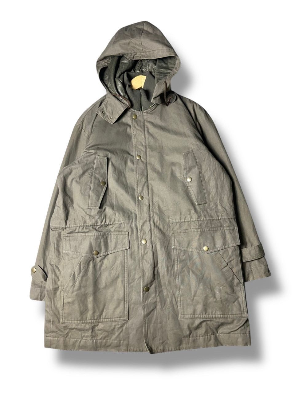 Japanese Brand Simple Life Renown Multipocket Hooded Jacket (155) Size US L / EU 52-54 / 3 - 1 Thumbnail