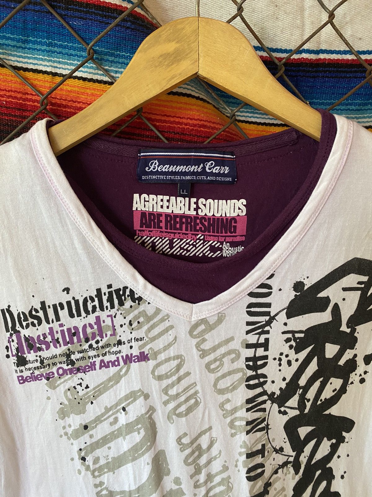 Hysteric Glamour × If Six Was Nine × Japanese Brand Y2k Beaumont carr ifsixwasnine tshirt Size US L / EU 52-54 / 3 - 9 Thumbnail