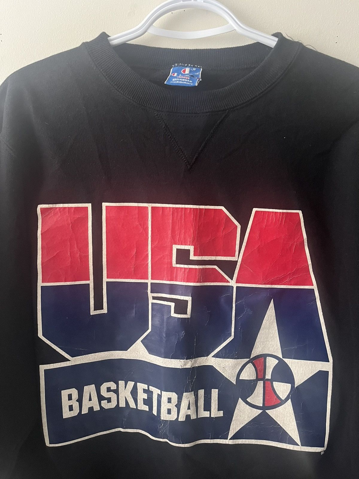 Vintage 1992 USA Basketball Dream Team Champion Crewneck Sweeatshirt Size US L / EU 52-54 / 3 - 3 Thumbnail