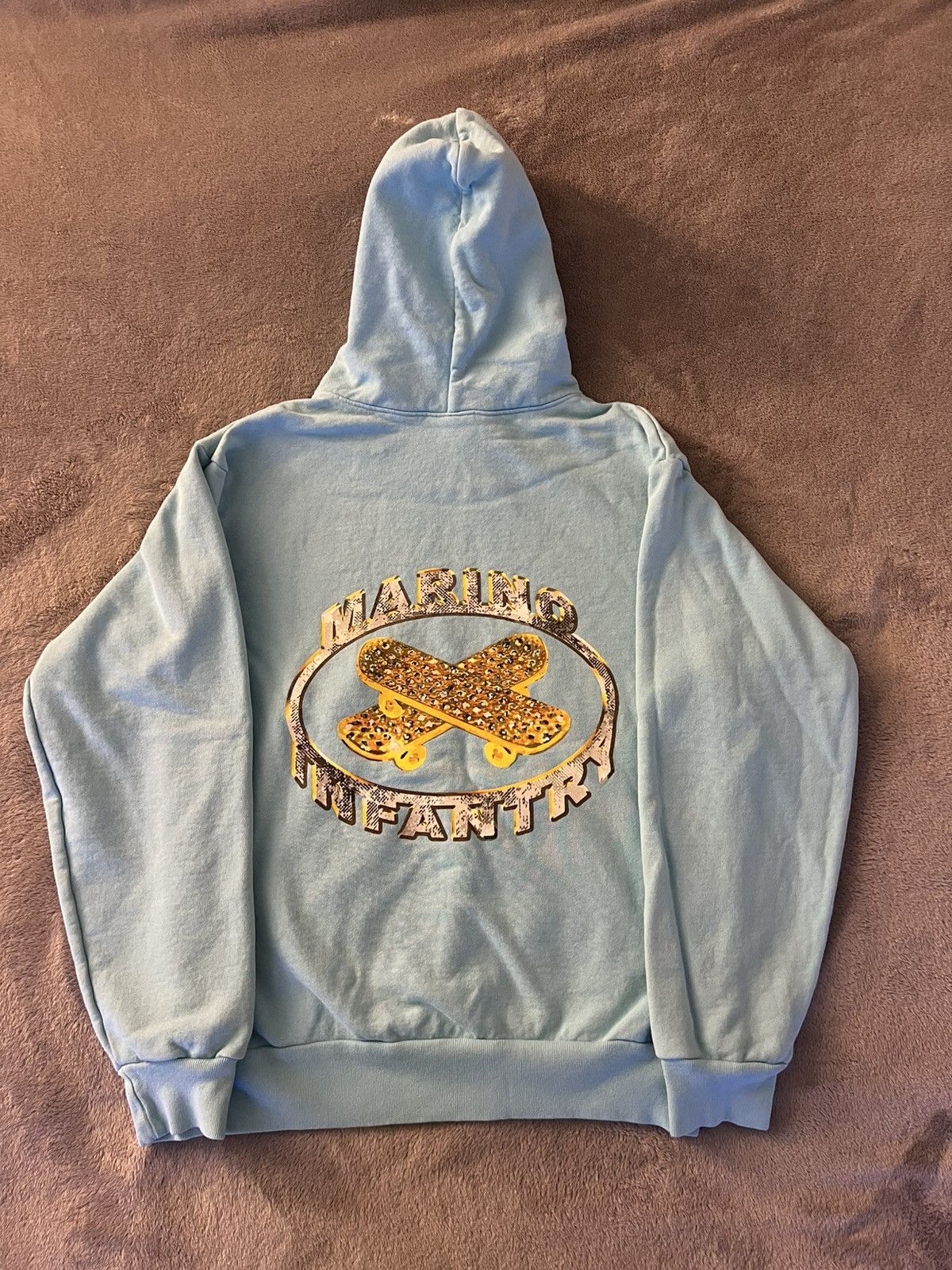 Marino Infantry Marino Infantry “Sky Blue” Hoodie Size US S / EU 44-46 / 1 - 5 Thumbnail