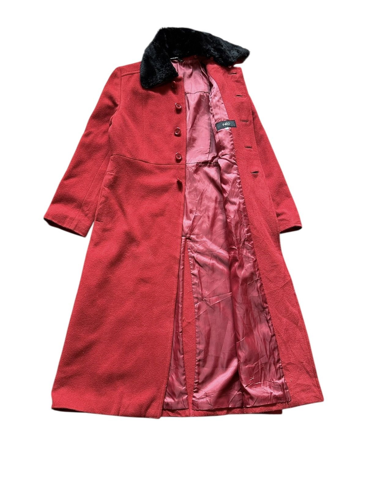 Yohji Yamamoto ined long jacket hoodie red yohji yamamoto Size S / US 4 / IT 40 - 3 Thumbnail