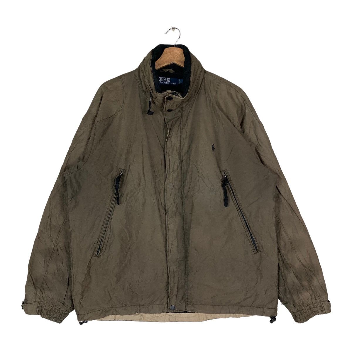 Vintage Polo by Ralph Lauren Snap Button Hidden Zipper