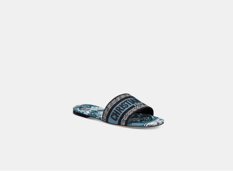 Dior o1w1db10625 KCQ209 Dway Slides in Multicolor Size US 6 / IT 36 - 2 Thumbnail