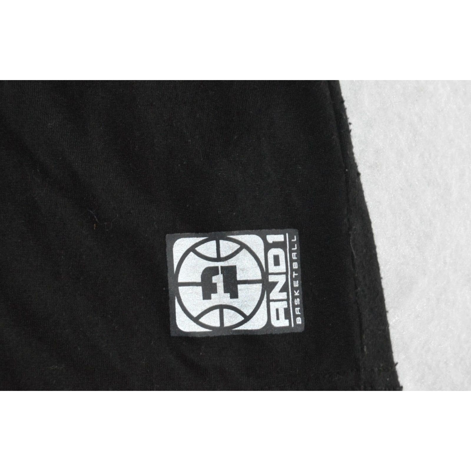 Vintage AND1 One Black Mens Dry Dri-Fit Active Basketball Reflective T-Shirt Medium Size Size US M / EU 48-50 / 2 - 5 Thumbnail