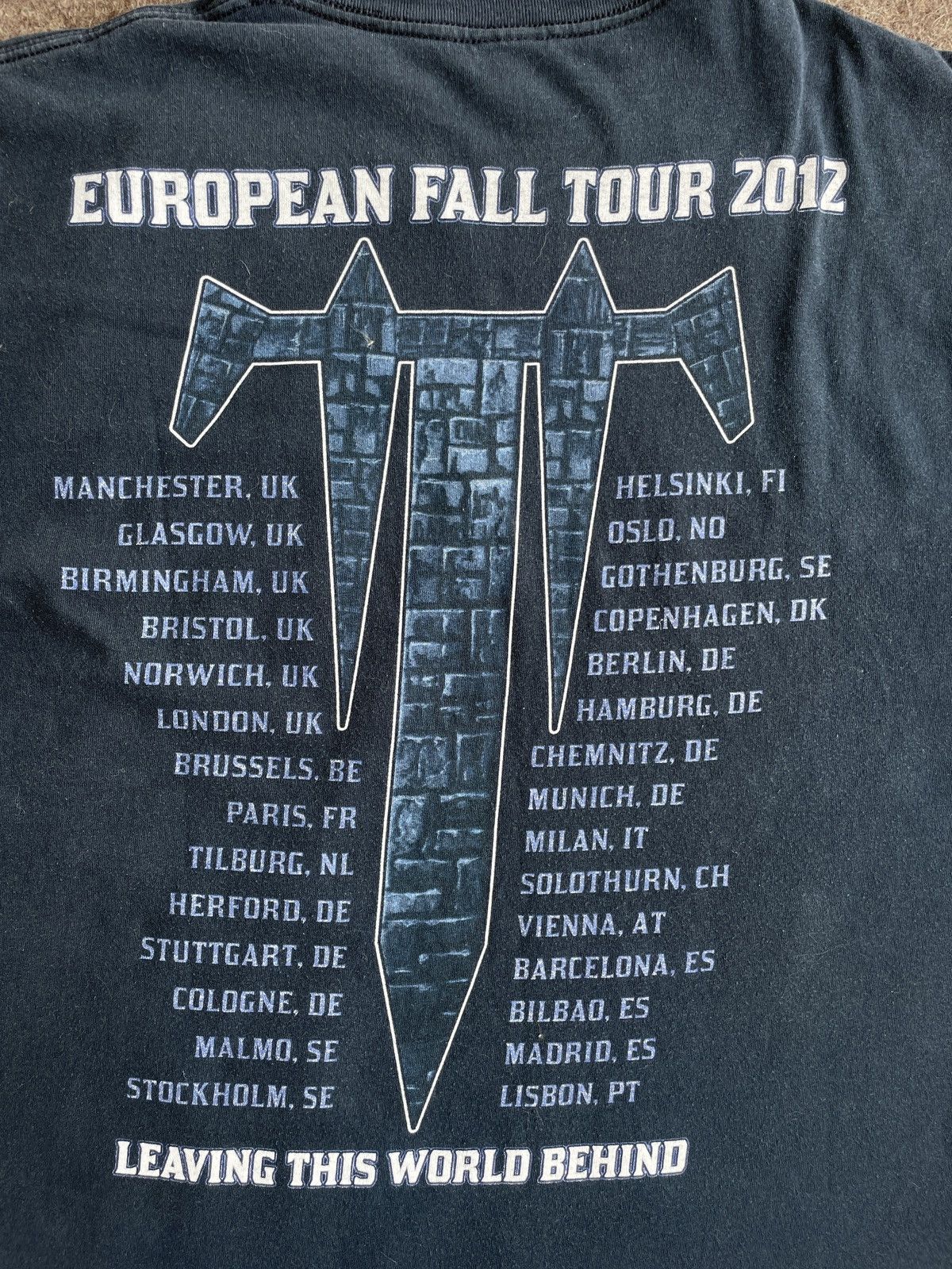 Band Tees Trivium Tour 2012 T-Shirt Size US M / EU 48-50 / 2 - 7 Thumbnail