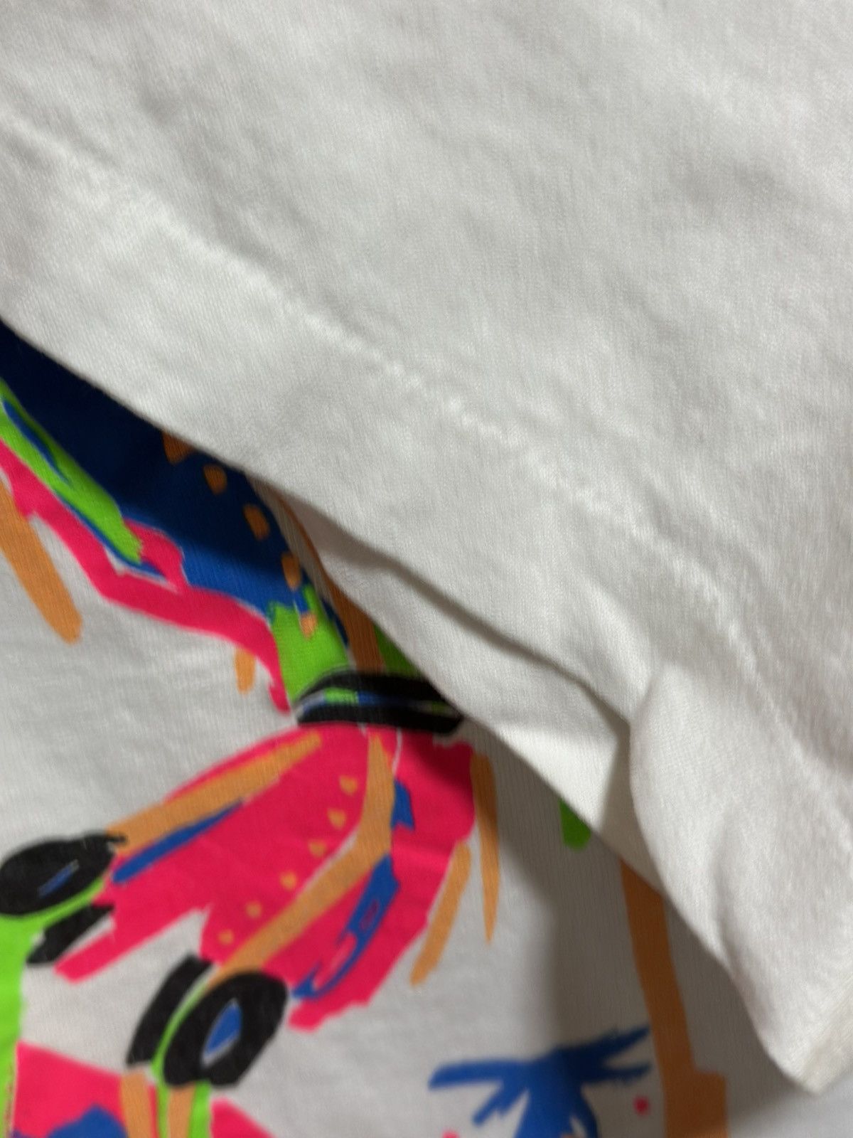 Fruit Of The Loom × Vintage Vintage Sharky’s By Jim Benton Faded Tee Size US XL / EU 56 / 4 - 7 Thumbnail