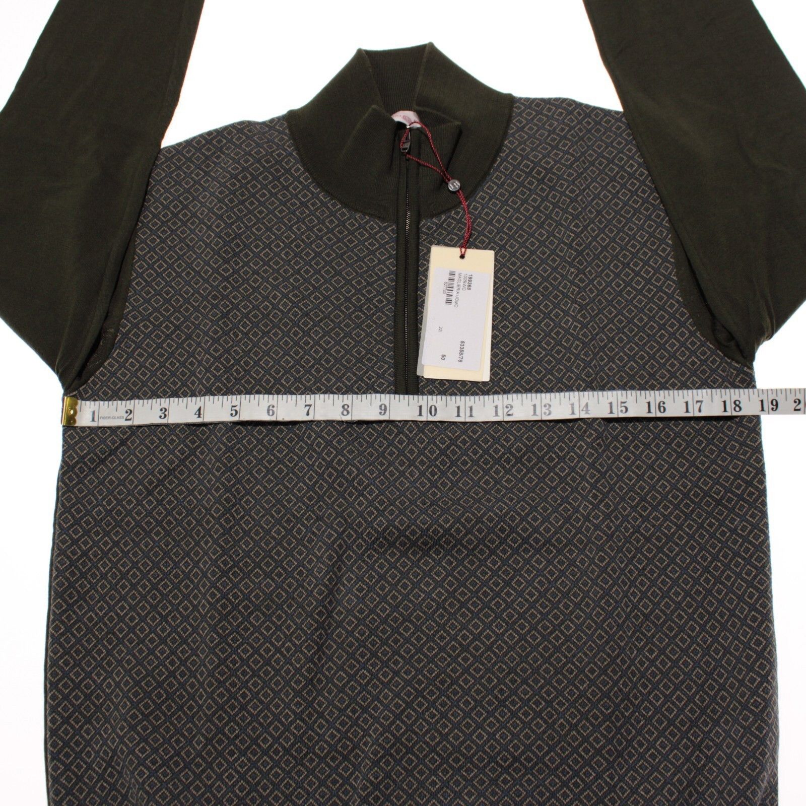 Luciano Barbera Luciano Barbera Sweater Size US M in Green Size US M / EU 48-50 / 2 - 4 Thumbnail