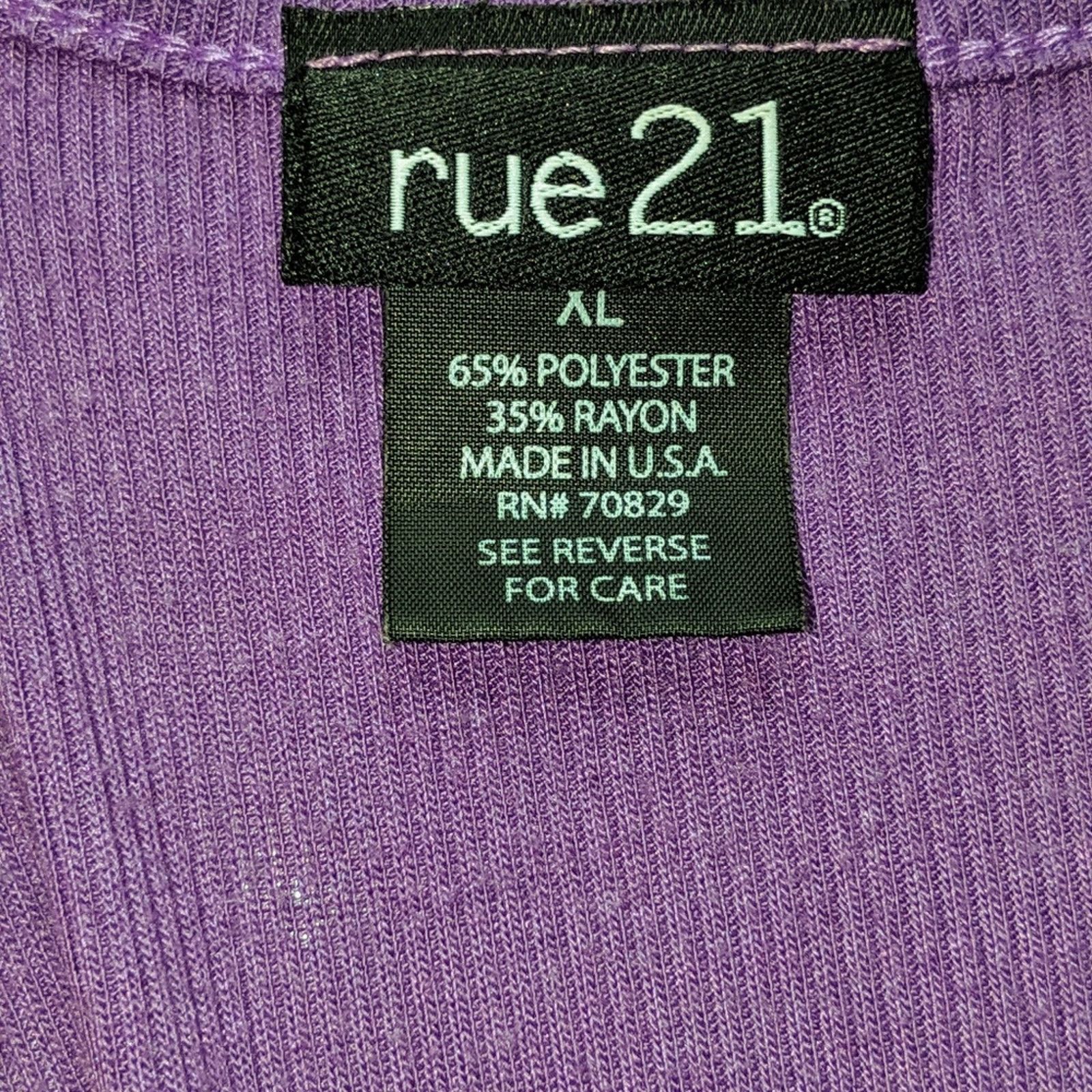 rue21 Rue 21 Pleated, Stretchy Blouse Size XL / US 12-14 / IT 48-50 - 3 Thumbnail