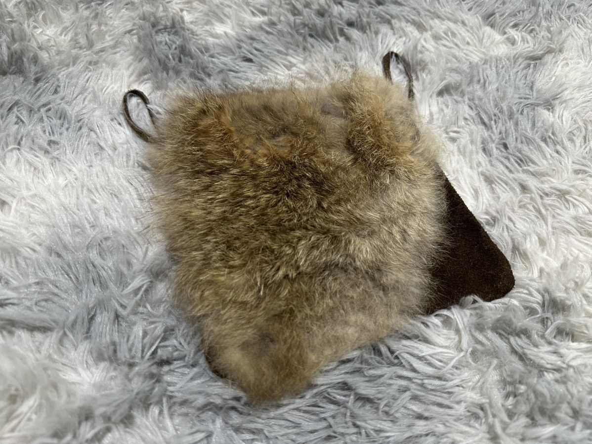 Japanese Brand 🔥Sick Y2K Japanese Suede Fur Belt Bag Goa Vkei Style Size ONE SIZE - 2 Thumbnail