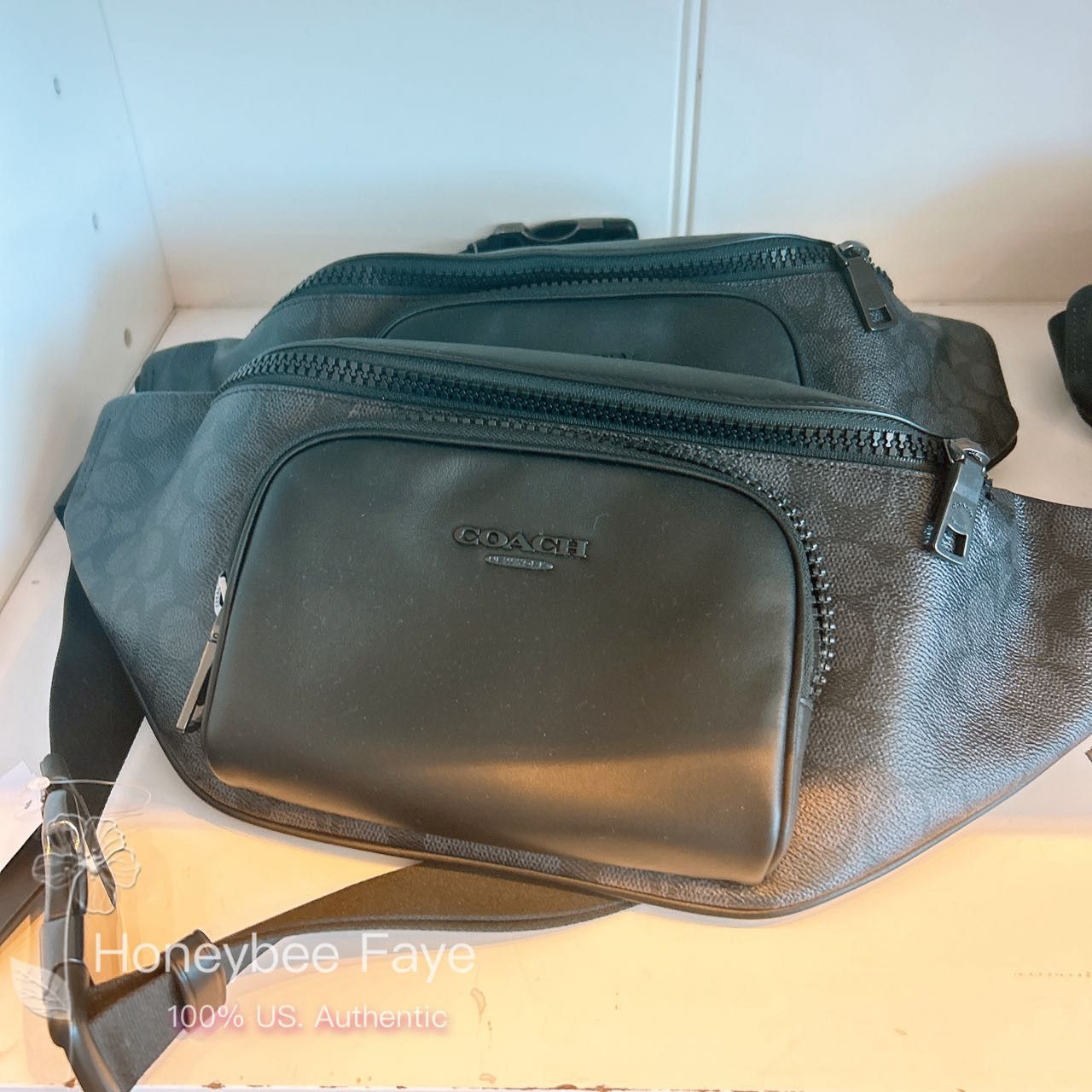 Coach Racer Belt Bag In Signature CT714 Size ONE SIZE - 2 Thumbnail