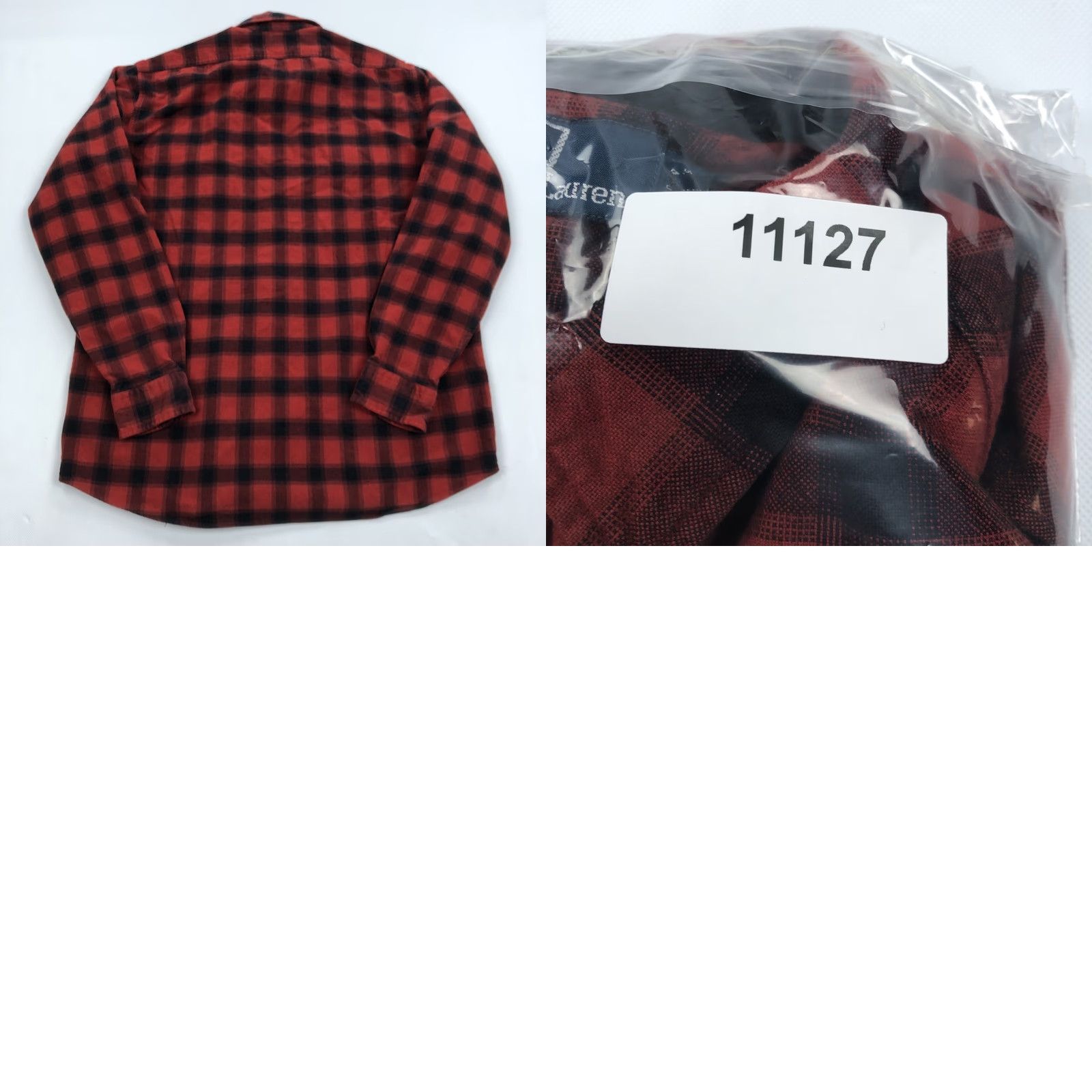 Polo Ralph Lauren Polo Ralph Lauren Men's Red Black Buffalo Plaid Flannel Button-Down Shirt - Casual, Long Sleeve, Cotton, Button-Up, Pocketed, Regular Fit, Size L Size US L / EU 52-54 / 3 - 8 Thumbnail