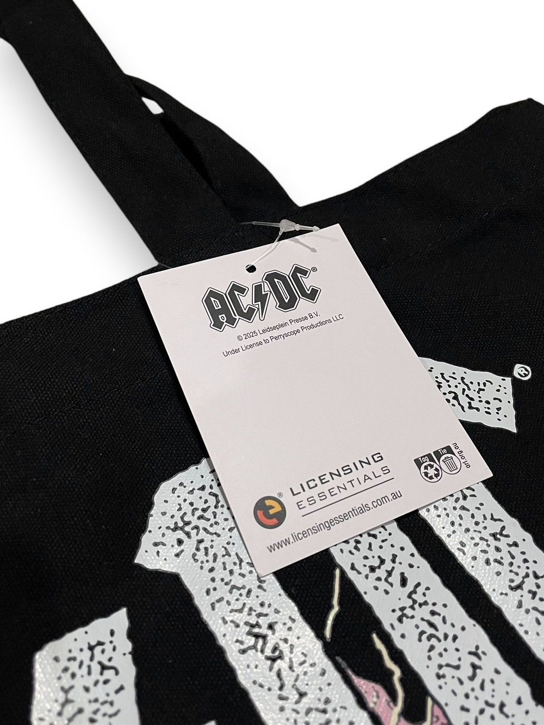 AC/DC AC⚡️DC LIVE 1978 POWERAGE TOTE BAG (2025) Size ONE SIZE - 3 Thumbnail