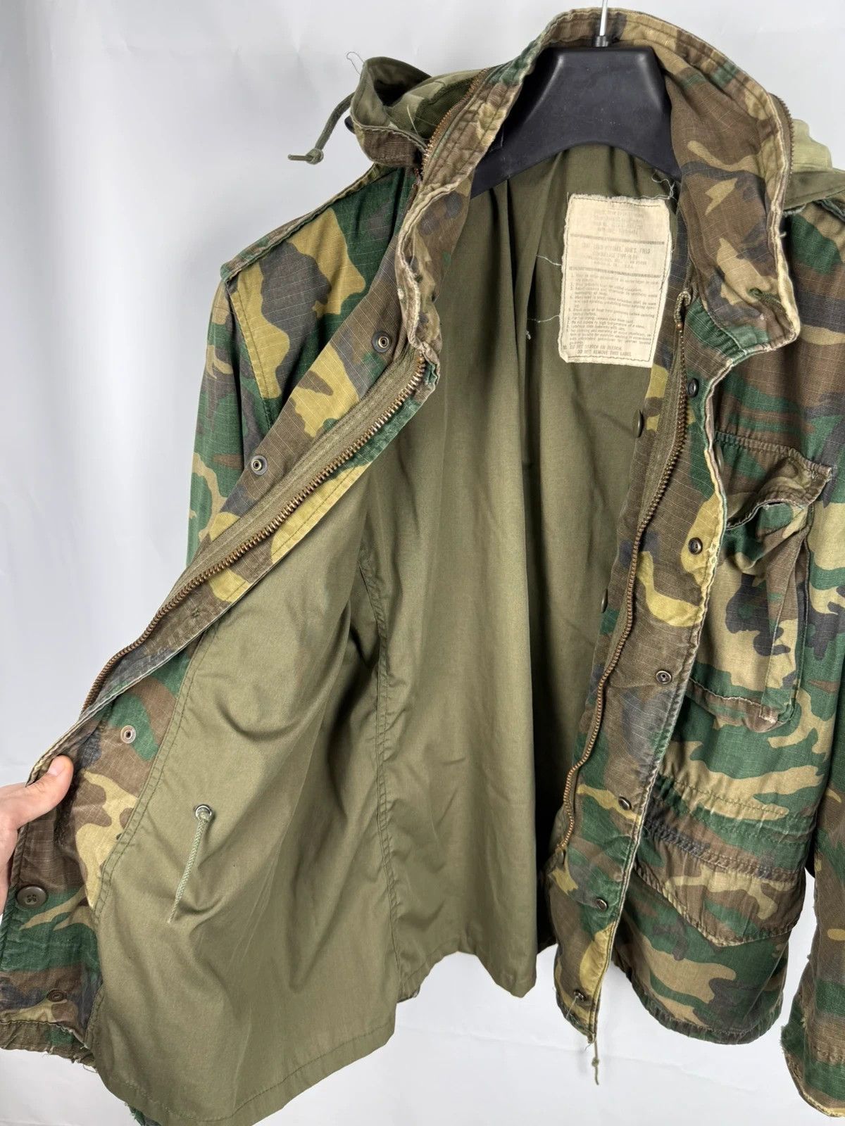 Alpha Industries Alpha Industries M65 USA Vintage Field Jacket Camo Scovill Size US S / EU 44-46 / 1 - 16 Thumbnail