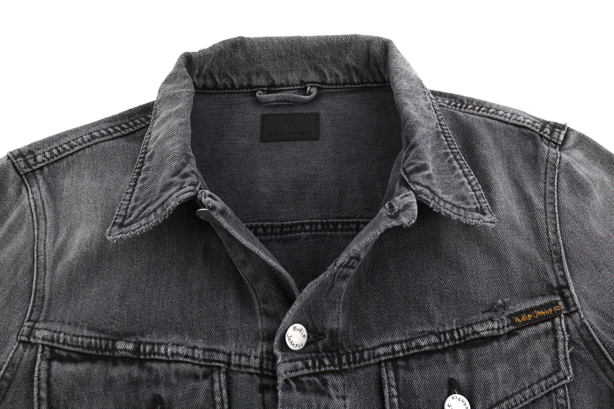 Nudie Jeans BILLY M Desolation Grey Polo Pockets Mid Jacket 82454 Size US M / EU 48-50 / 2 - 4 Thumbnail