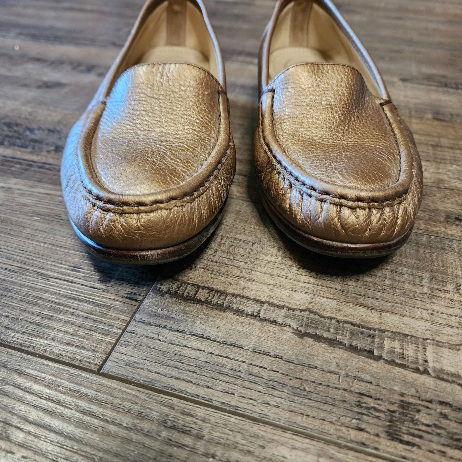 SAS SAS Shoes metallic Tripad Comfort Slip Ons size 7 b43 Size US 7 / IT 37 - 6 Thumbnail