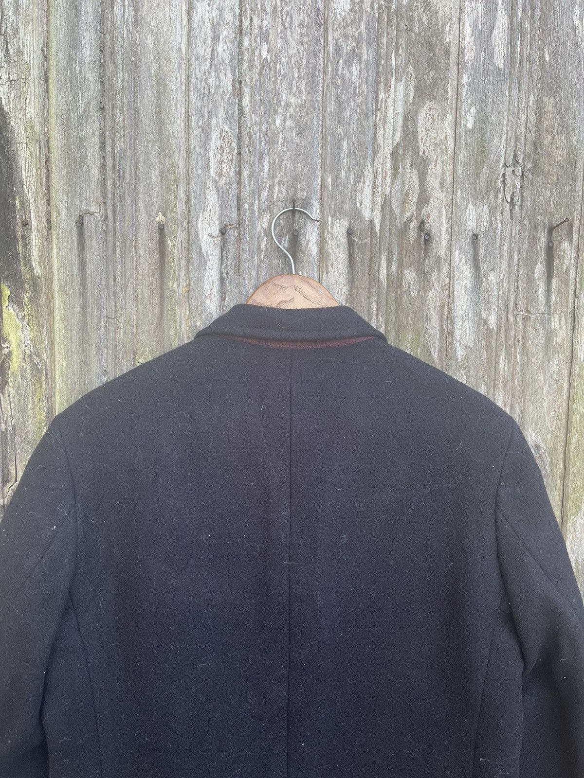 Designer Ines de la Fressange x Uniqlo Wool Coat Parisian Minimalist Size US L / EU 52-54 / 3 - 8 Thumbnail
