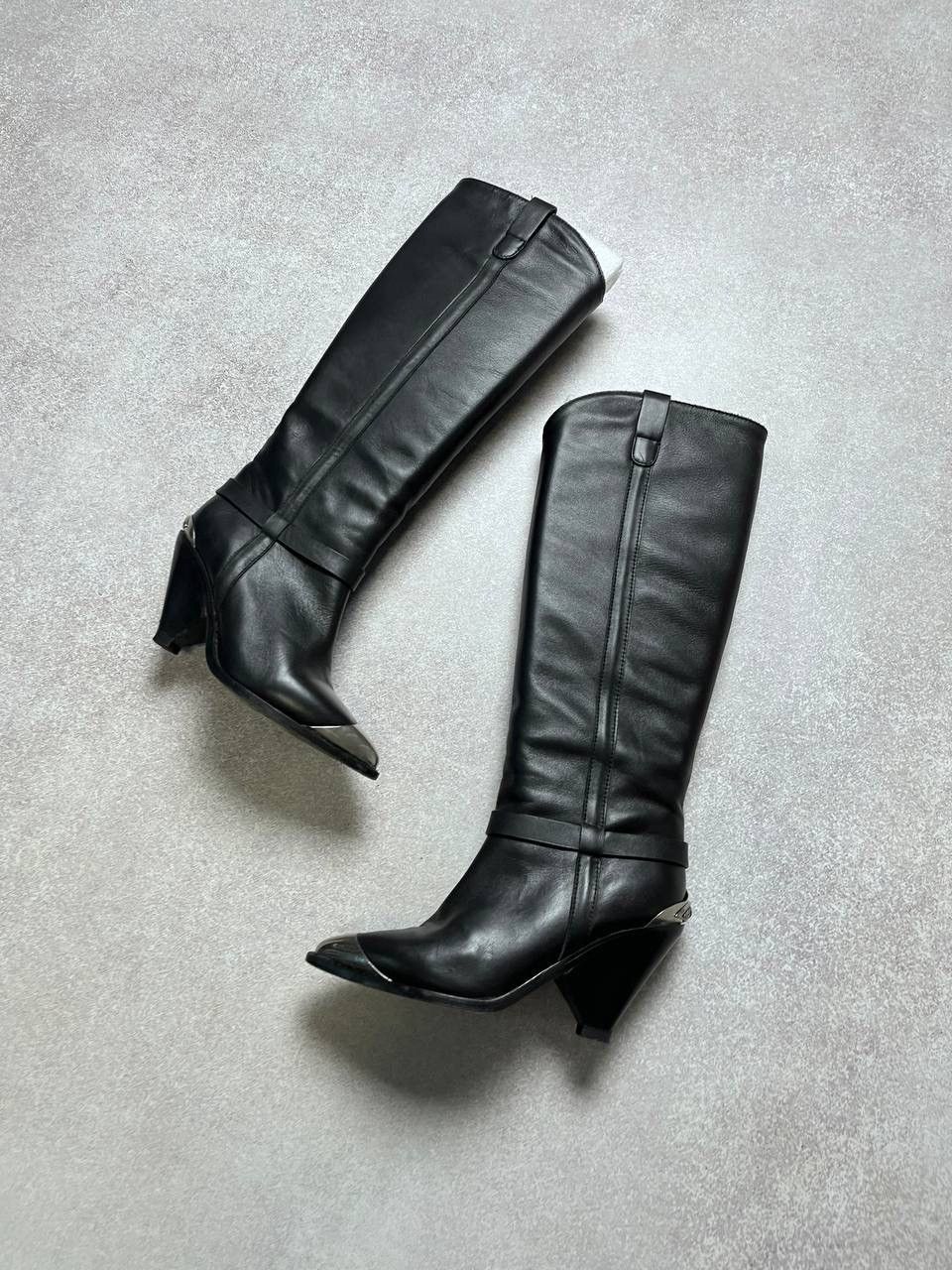 Isabel Marant Vintage Isabel Marant Steel Toe Genuine Leather Boots 36 Size US 6 / IT 36 - 4 Thumbnail