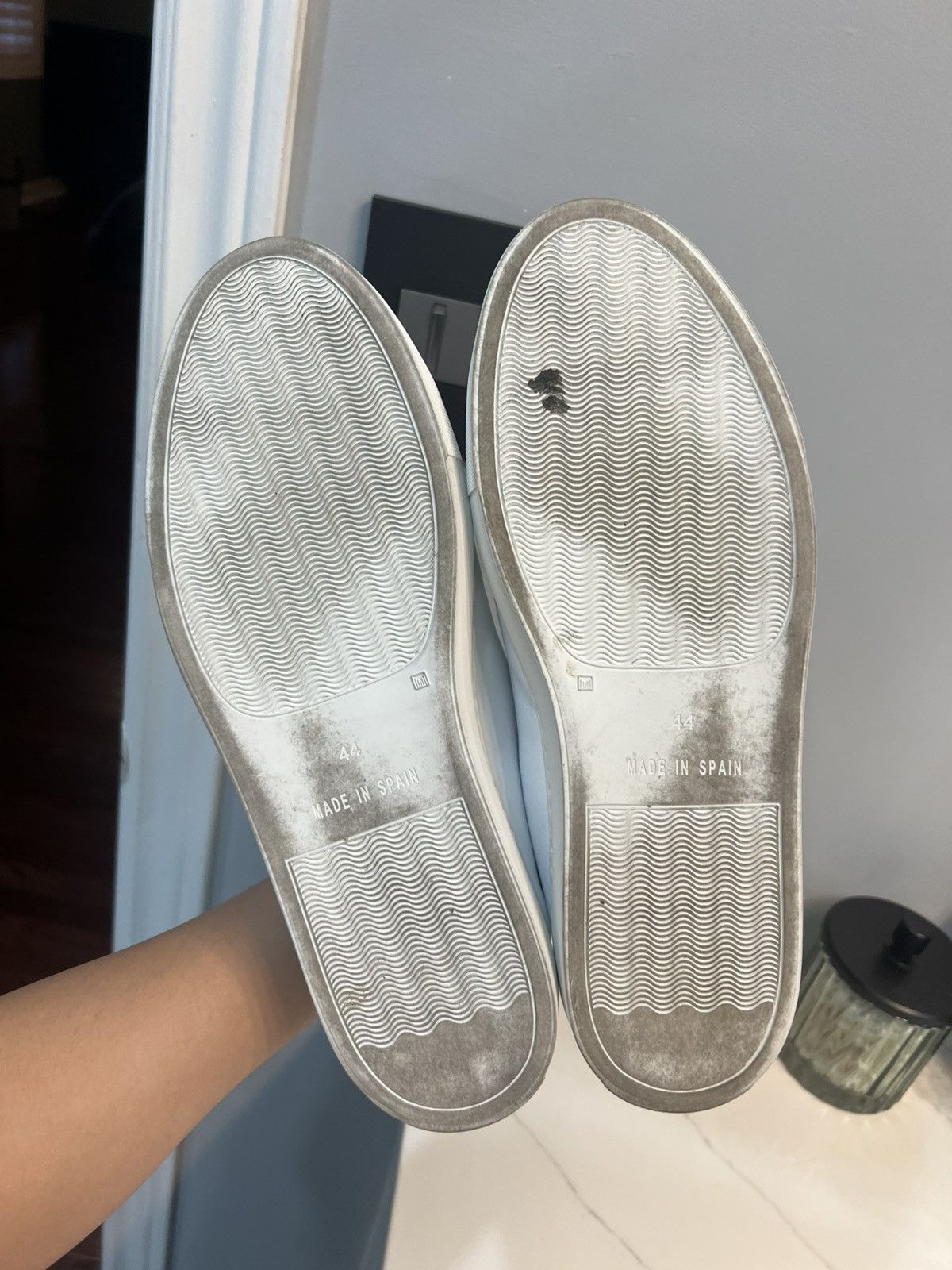 Moschino Moschino Logo-Printed Lace-Up Sneakers Size US 11 / EU 44 - 7 Thumbnail