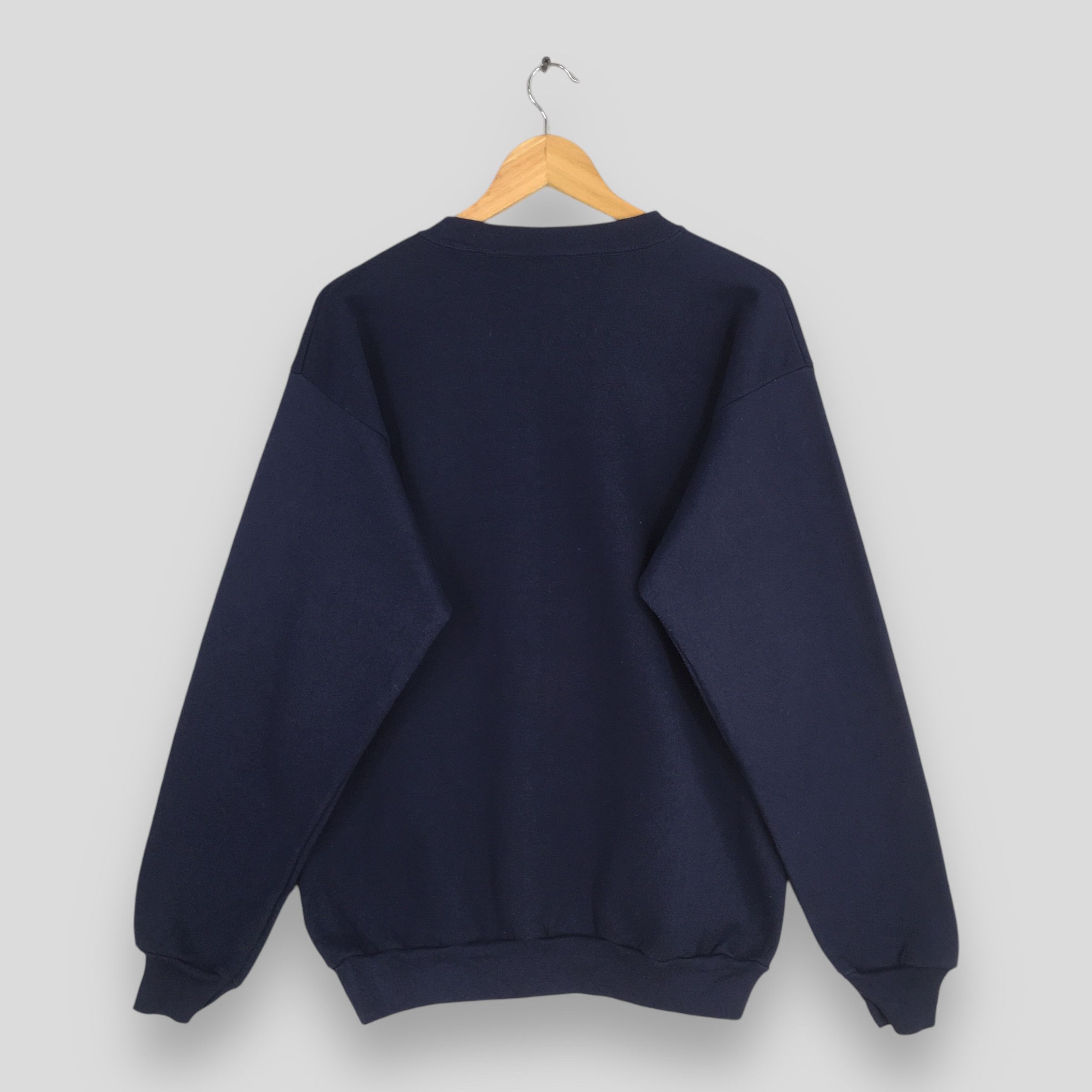 Habitat Vintage Deer Animal White-Tailed Blue Sweatshirt XLarge Size US XL / EU 56 / 4 - 7 Thumbnail