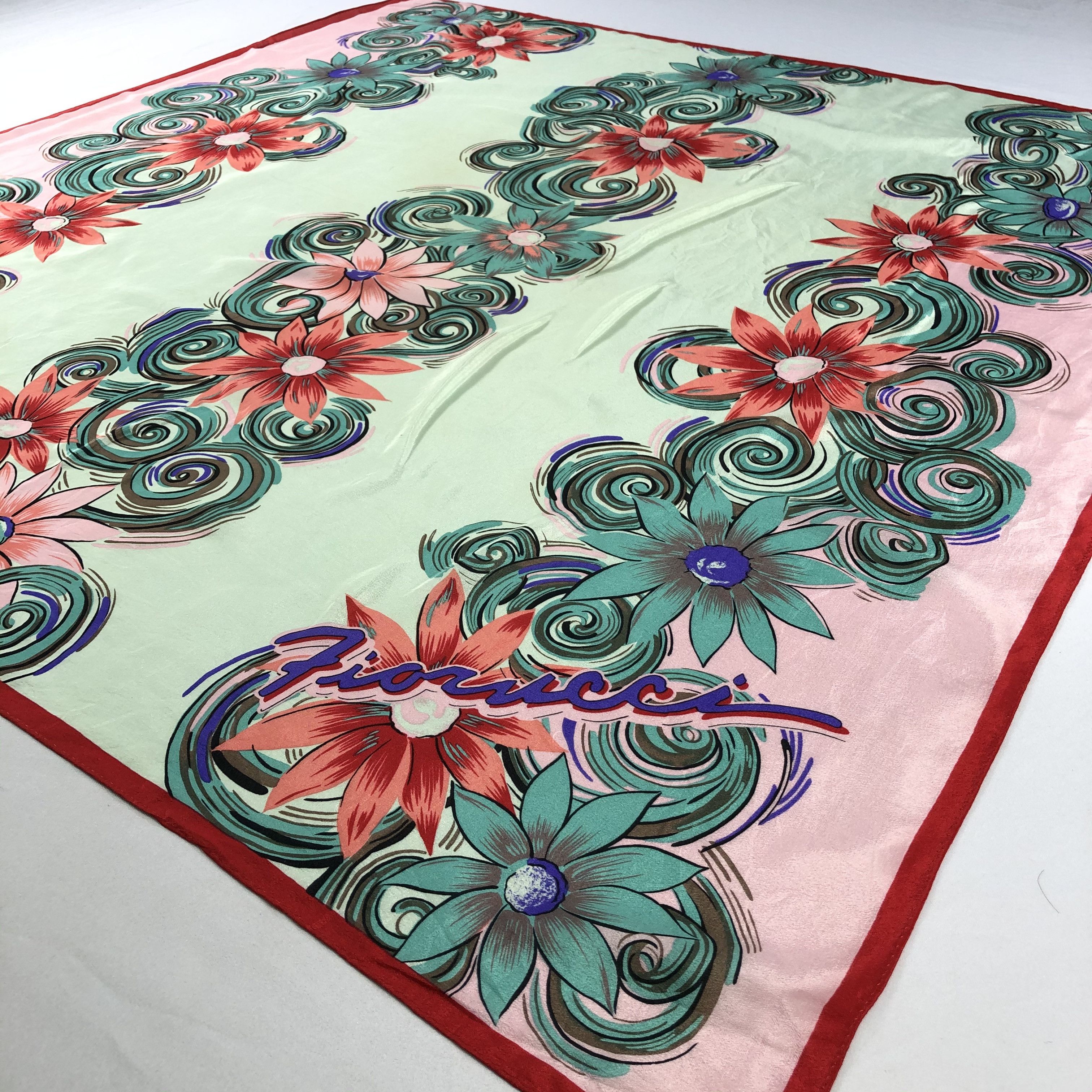 Fiorucci Vintage Fiorucci Silk Scarf Size ONE SIZE - 3 Thumbnail