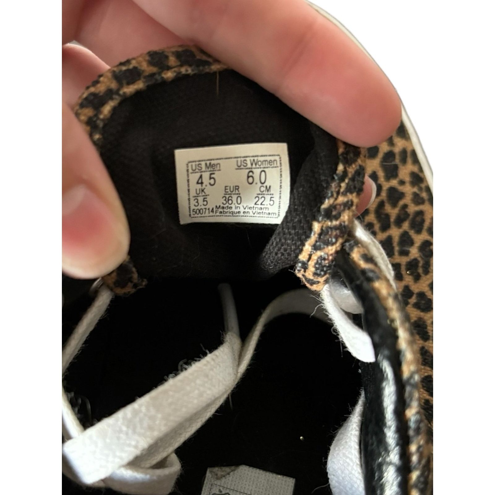Vans EUC- VANS Era 59 Mini Leopard Van VN0A38FSQQA Women Size 6 Size US 6 / EU 39 - 9 Thumbnail