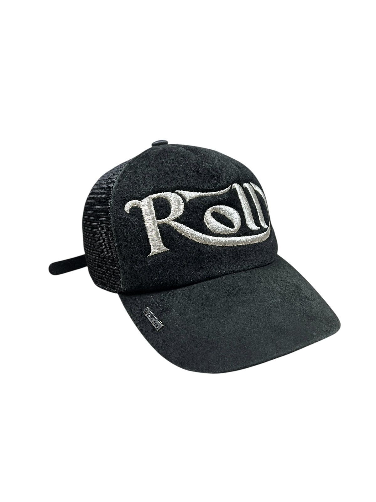 Isamu Katayama Backlash Isamu Katayama Backlash ‘Roll” Leather Trucker Hat Size ONE SIZE - 1 Thumbnail